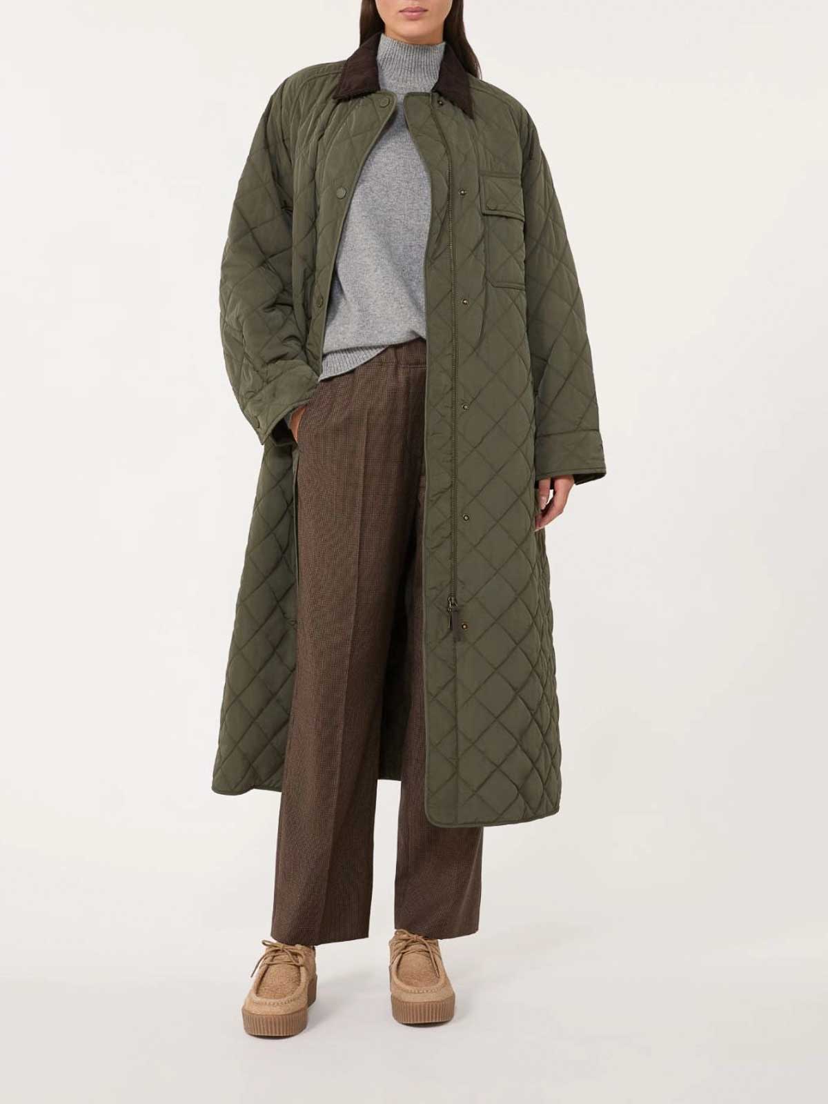 Padded coat Kaki pampering 2525496092600007 (Weekend Max Mara / コート ) | Weekend Max Mara (ウィークエンド マックスマーラ)(5)