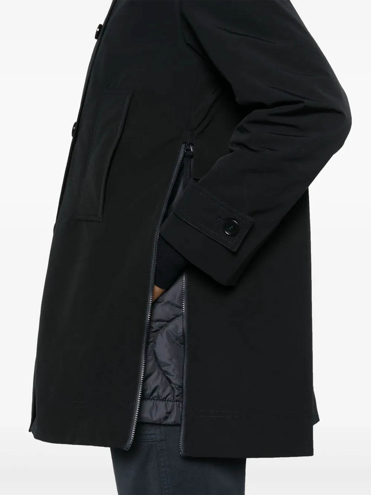 Blue padded trench 4N07753250101 (ASPESI / コート ) | ASPESI (アスペジ)(2)