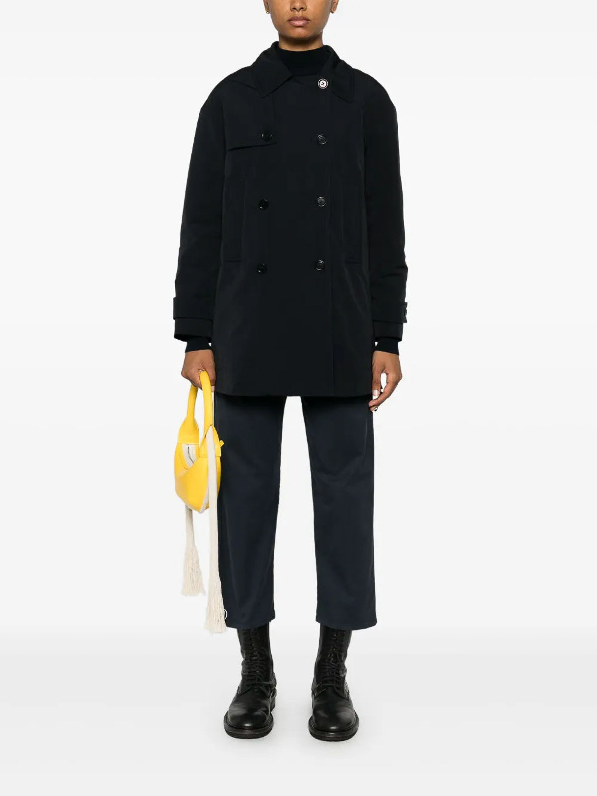 Blue padded trench 4N07753250101 (ASPESI / コート ) | ASPESI (アスペジ)(5)