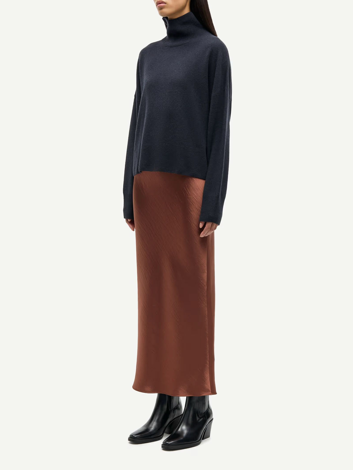 Saagneta Tortoise skirt F24200090TORTOISE (SAMSOE SAMSOE / スカート ) | SAMSOE SAMSOE (サムソ サムソ)(3)