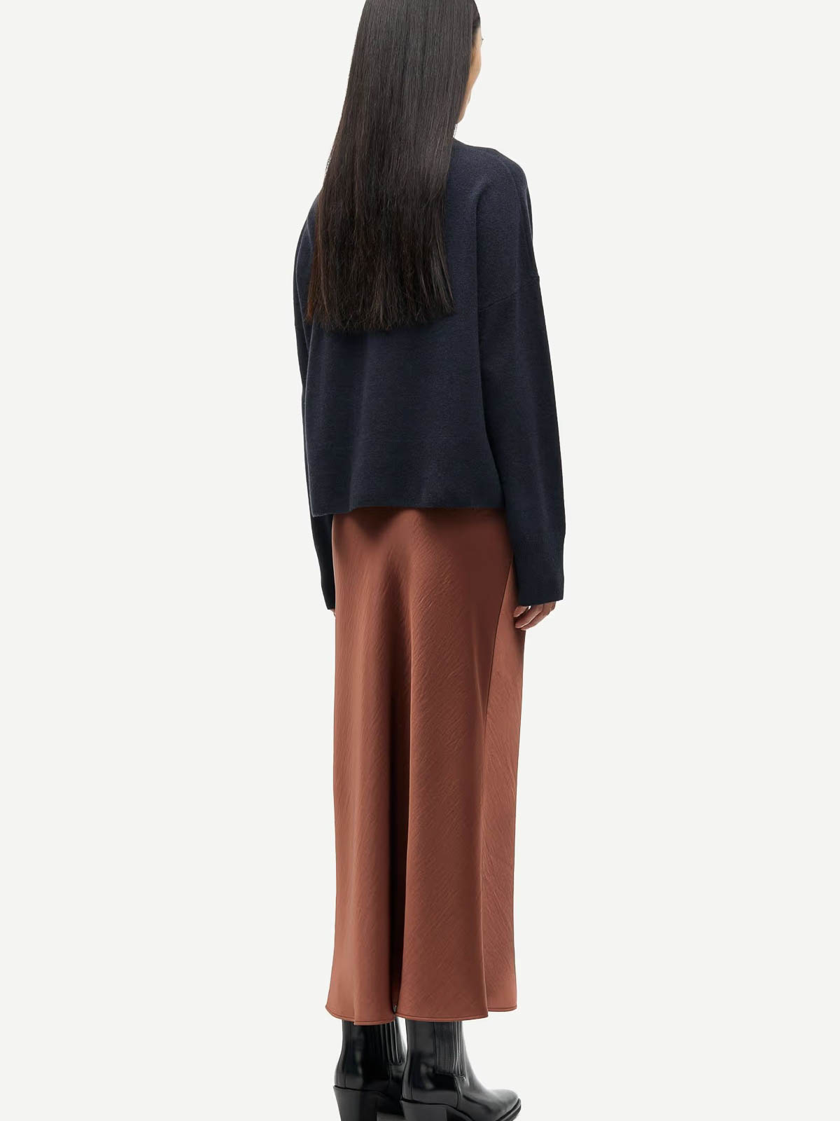 Saagneta Tortoise skirt F24200090TORTOISE (SAMSOE SAMSOE / スカート ) | SAMSOE SAMSOE (サムソ サムソ)(4)