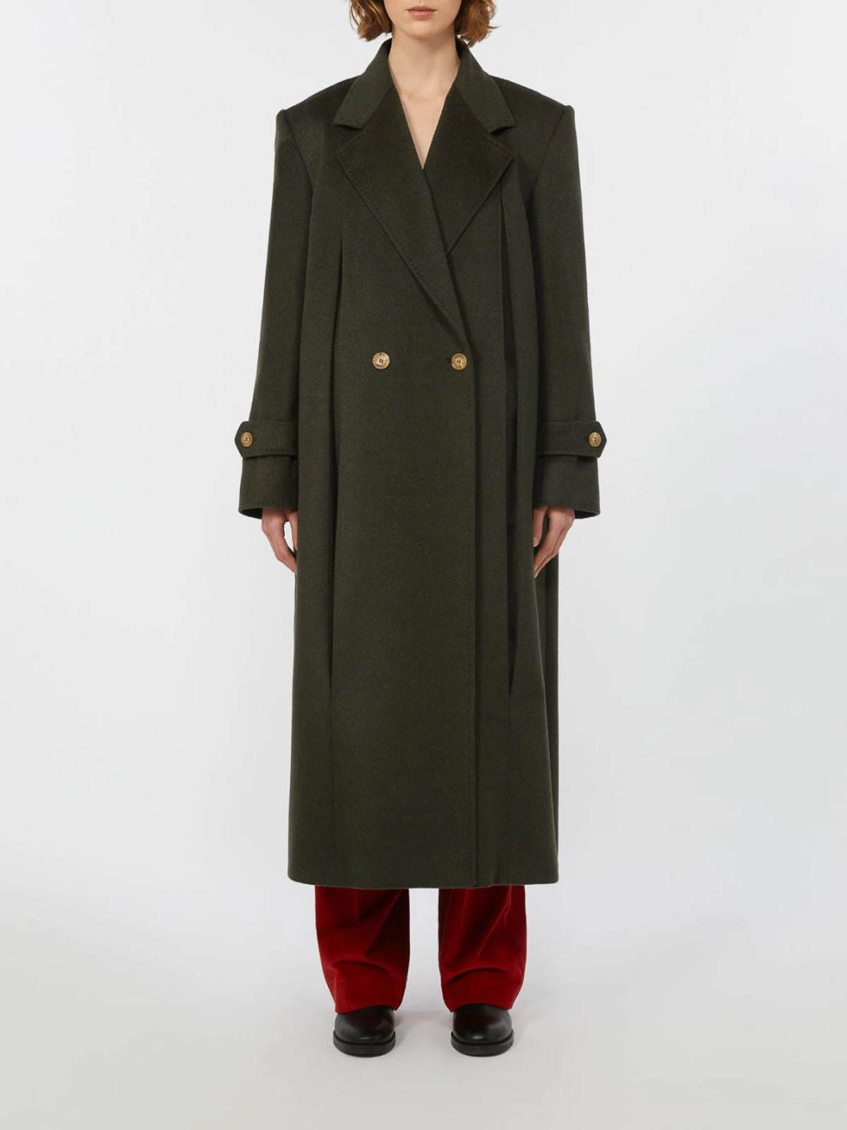Green enamel coat 2525016026600087 (Weekend Max Mara / ワンピース・ドレス・オールインワン ) | Weekend Max Mara (ウィークエンド マックスマーラ)(3)