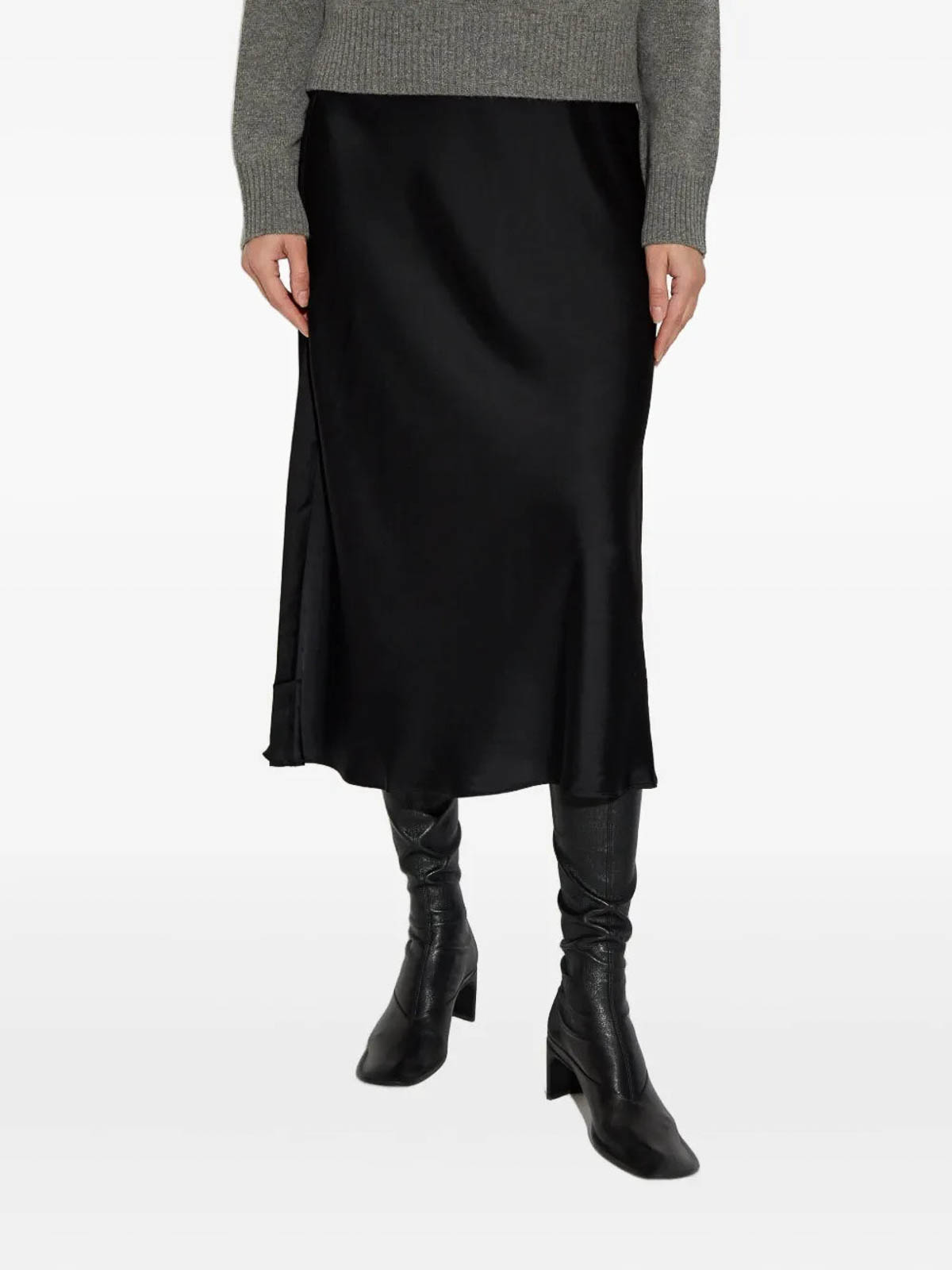Midi Black skirt F25300078BLACK (SAMSOE SAMSOE / スカート ) | SAMSOE SAMSOE (サムソ サムソ)(3)