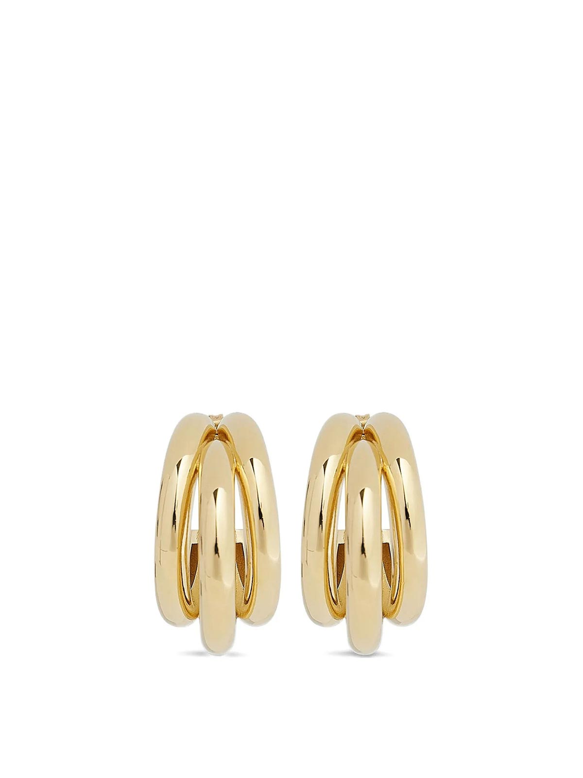 Gold circle circle earrings 5HBB0454MET807P710 (Rabanne / ピアス・イヤリング ) | Rabanne (ラバンヌ)