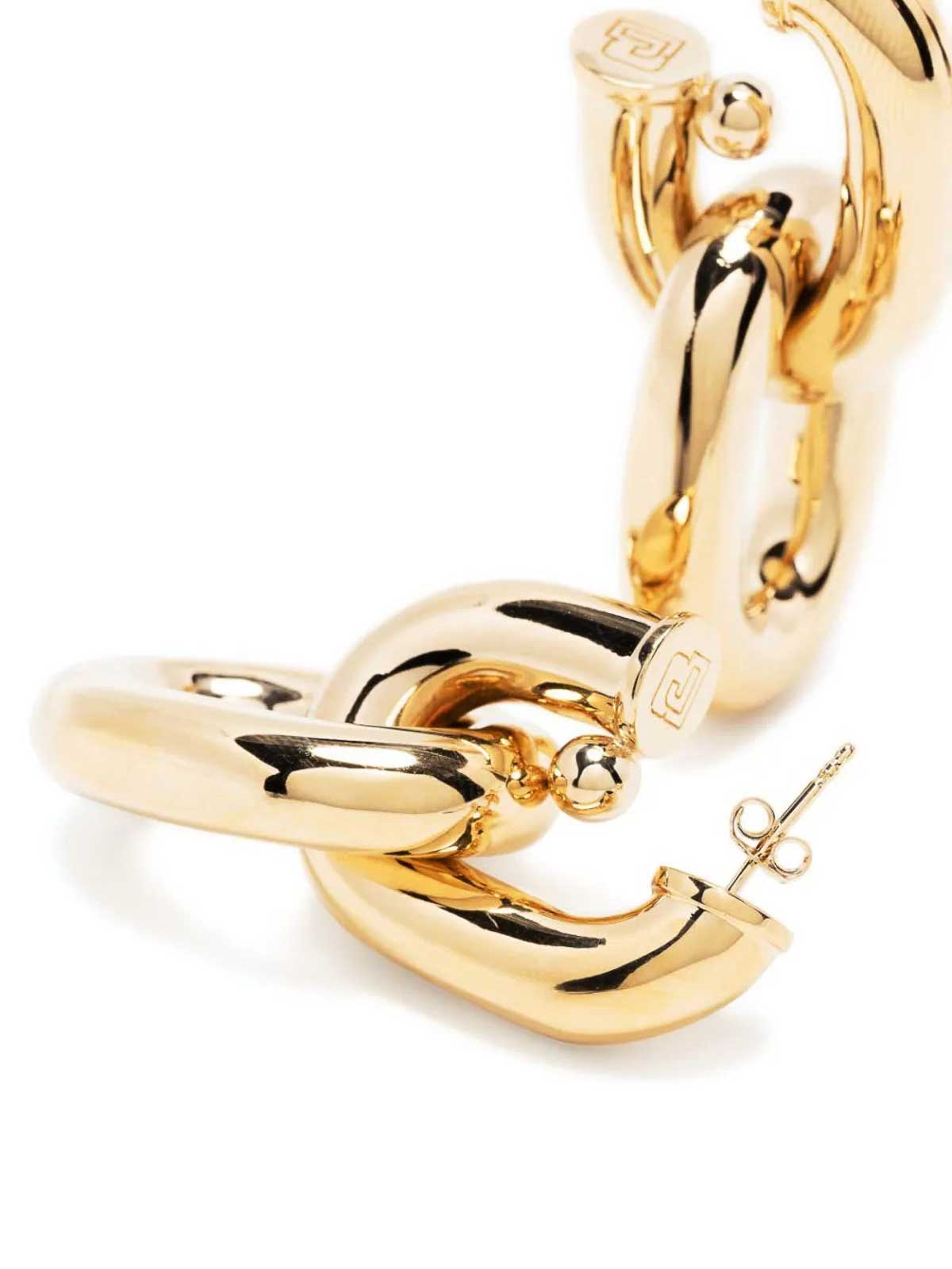 Gold chain earrings 0PBB0024MET077P710 (Rabanne / ピアス・イヤリング ) | Rabanne (ラバンヌ)(2)