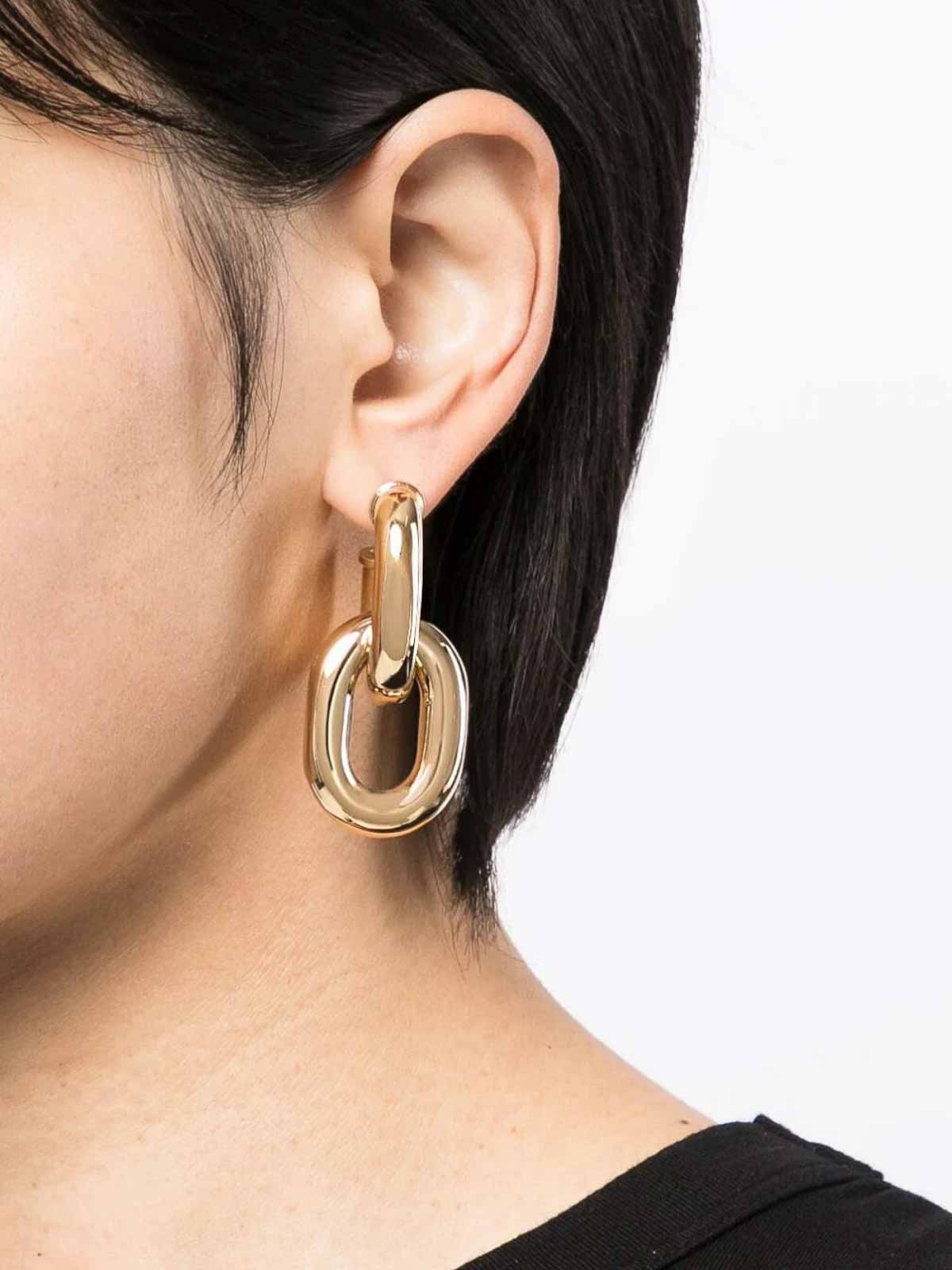 Gold chain earrings 0PBB0024MET077P710 (Rabanne / ピアス・イヤリング ) | Rabanne (ラバンヌ)(4)