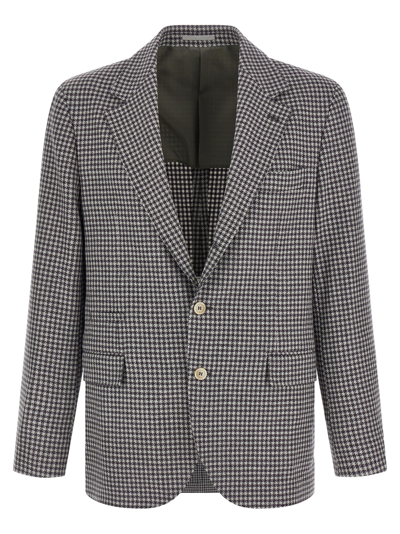 Houndstooth blazer MV4137BTDC012 (Brunello Cucinelli / ブレザー・ジャケット ) | Brunello Cucinelli (ブルネロ・クチネリ)