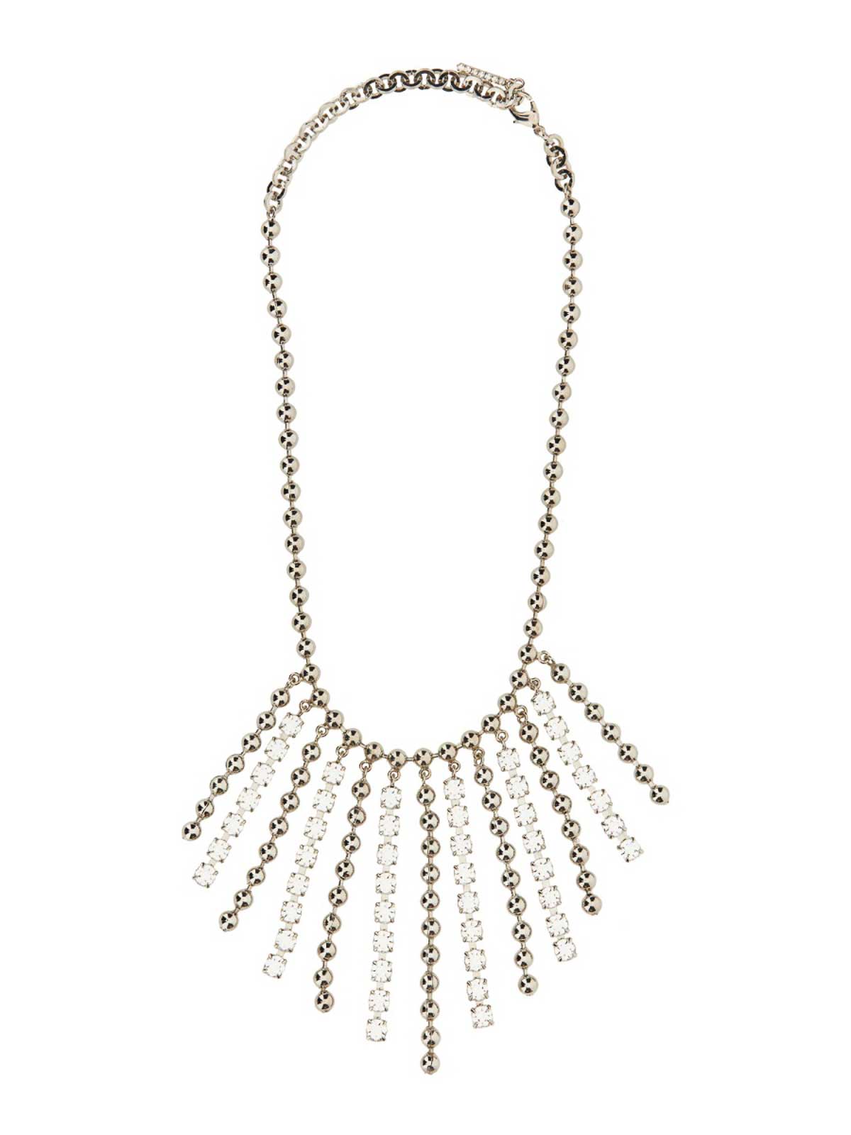Crystal And Chain Necklace With Bangs FABA2714J024001 (ALESSANDRA RICH / ネックレス ) | ALESSANDRA RICH (アレッサンドラ リッチ)(1)