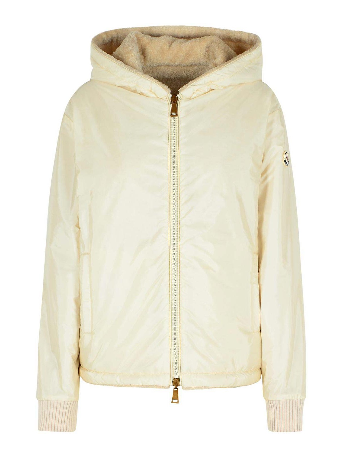 Reversible Jacket In Cream Cotton Blend 0938G0001689A0F036 (Moncler / カジュアルジャケット ) | Moncler (モンクレール)(3)