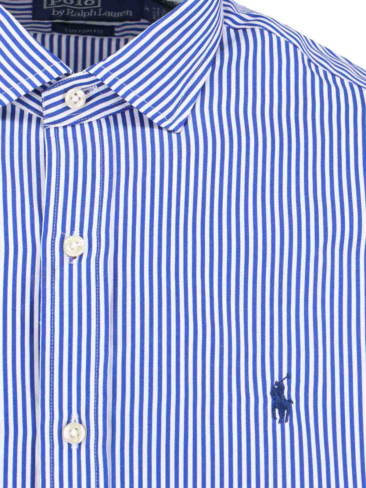 Logo striped shirt 710P01398003 (Polo Ralph Lauren / シャツ・ブラウス ) | Polo Ralph Lauren (ポロ ラルフ ローレン)(2)