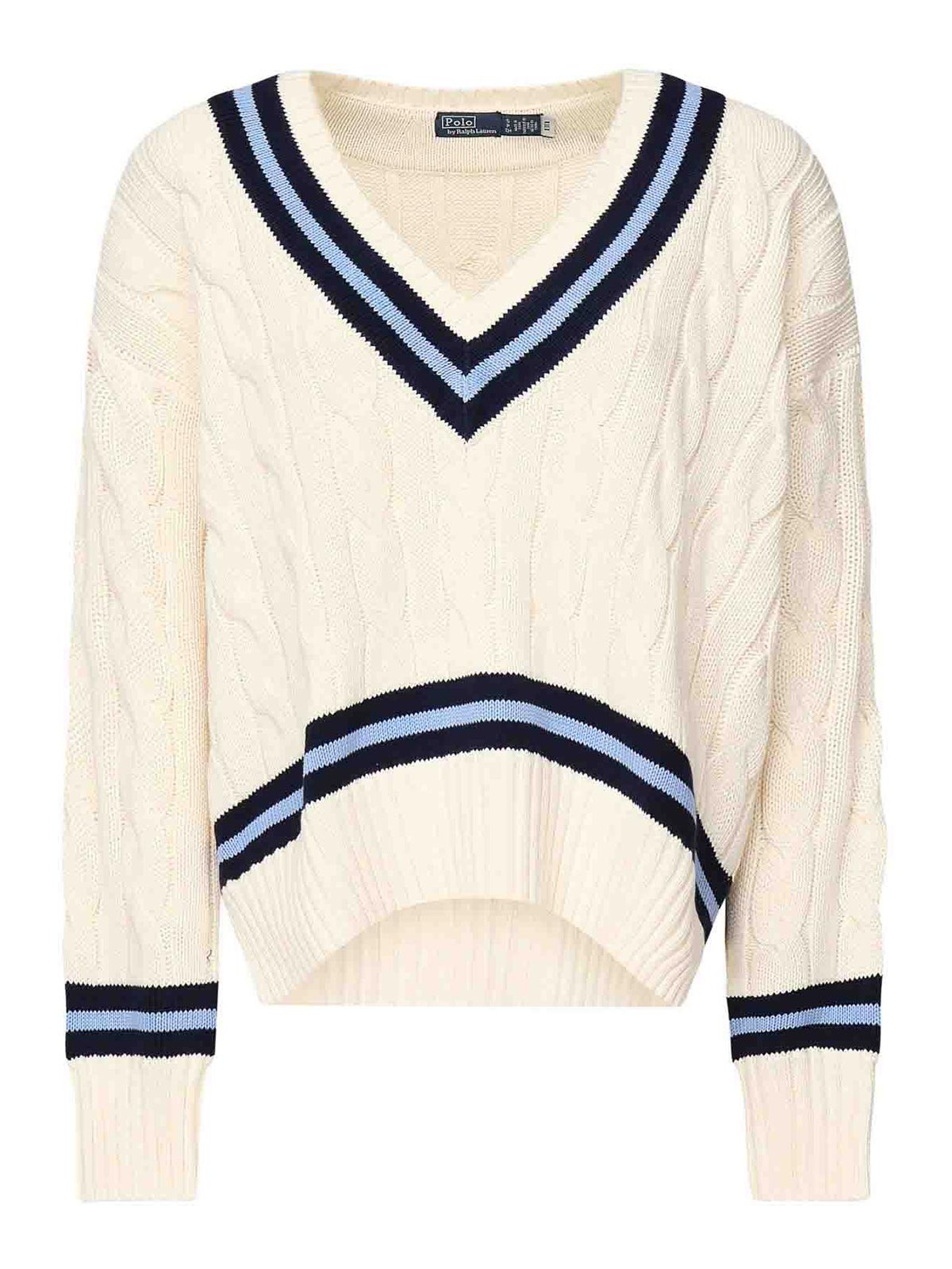Cable-Knit Cricket Jersey 211892E16 (Polo Ralph Lauren / ニット・セーター・カーディガン ) | Polo Ralph Lauren (ポロ ラルフ ローレン)