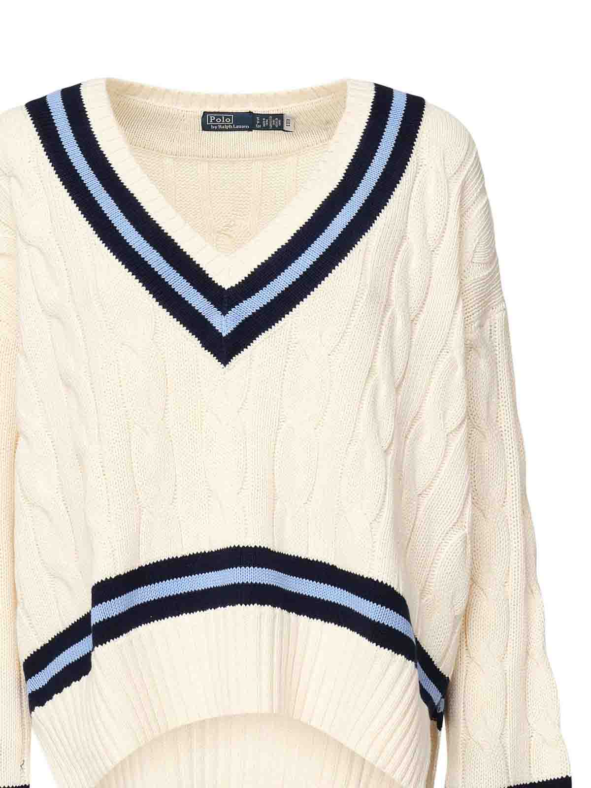 Cable-Knit Cricket Jersey 211892E16 (Polo Ralph Lauren / ニット・セーター・カーディガン ) | Polo Ralph Lauren (ポロ ラルフ ローレン)(1)