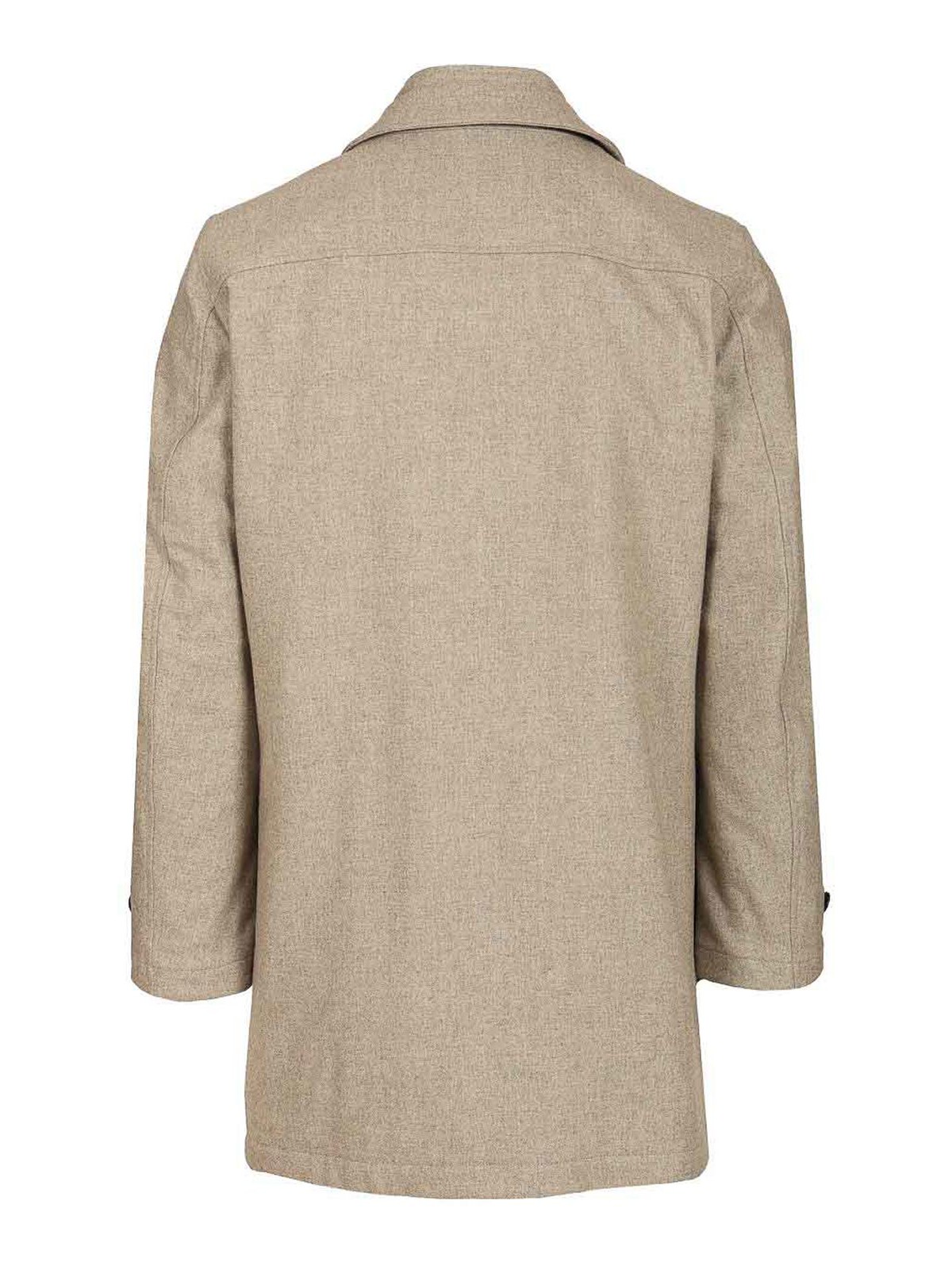 Easy Morning Coat In Carded Flannel NAM62510160WGZC401 (Fay / コート ) | Fay (フェイ)(1)