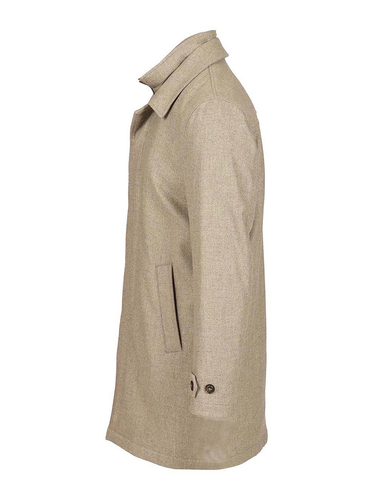 Easy Morning Coat In Carded Flannel NAM62510160WGZC401 (Fay / コート ) | Fay (フェイ)(2)