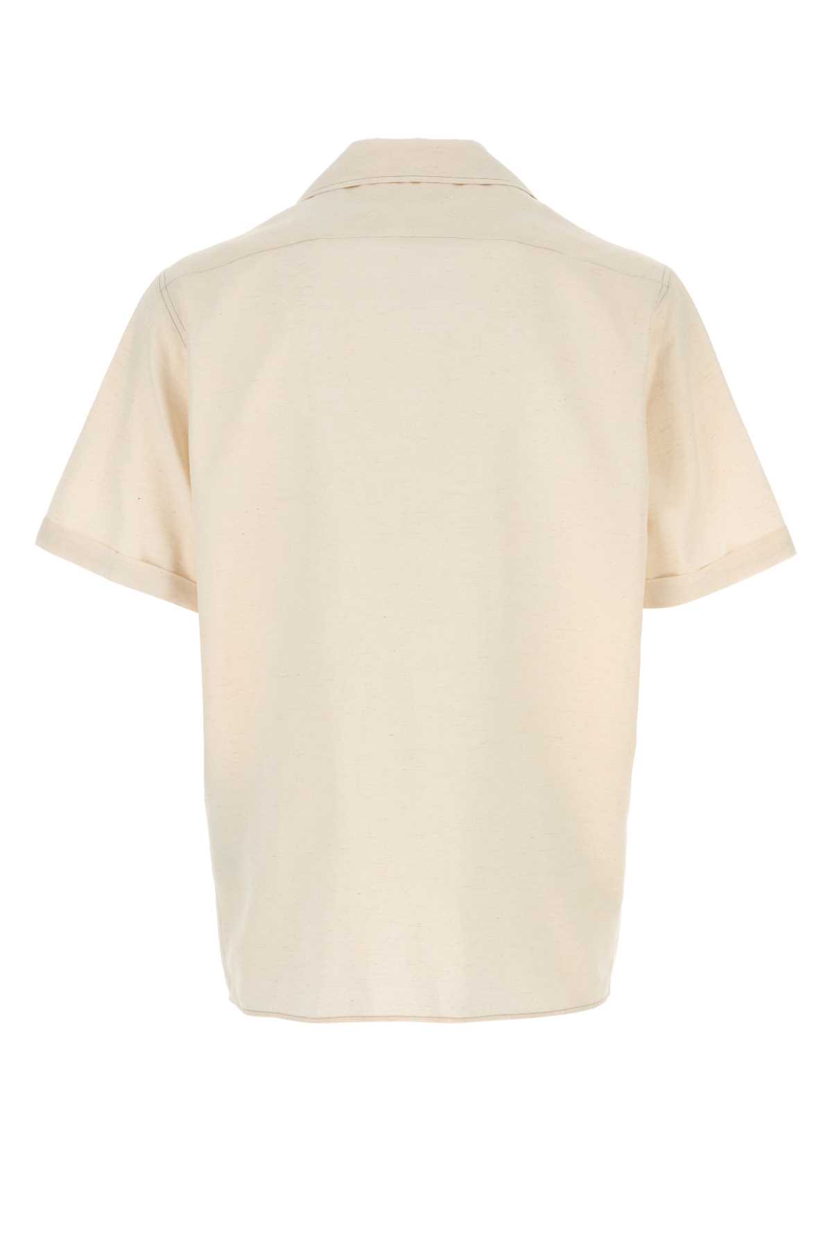Ivory acetate blend shirt S50DR0009M35267103M (Maison Margiela / シャツ・ブラウス ) | Maison Margiela (メゾン マルジェラ)(1)