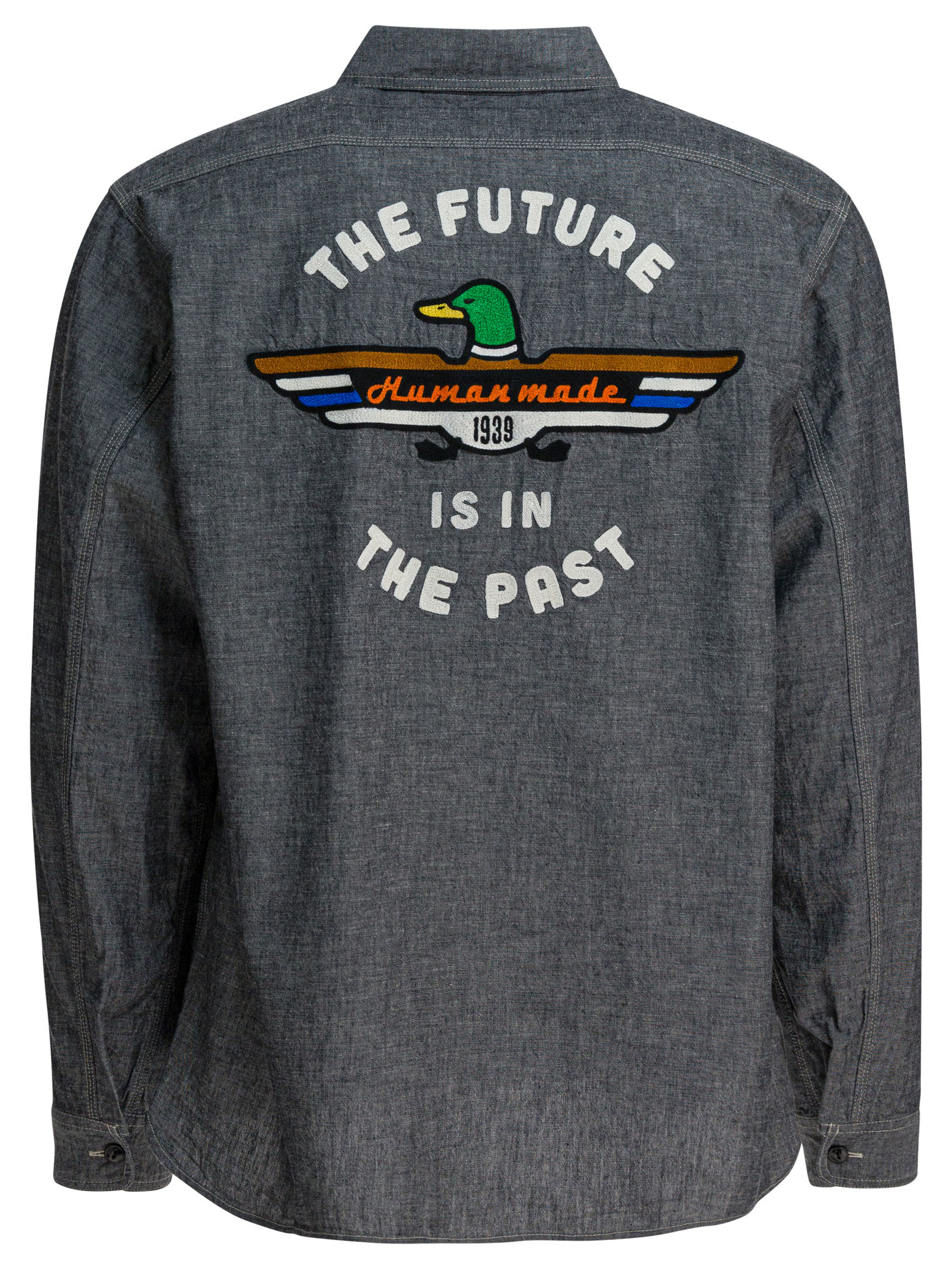 Chambray shirt HM30SH003BLACK (HUMAN MADE / シャツ・ブラウス ) | HUMAN MADE (ヒューマンメイド)(1)