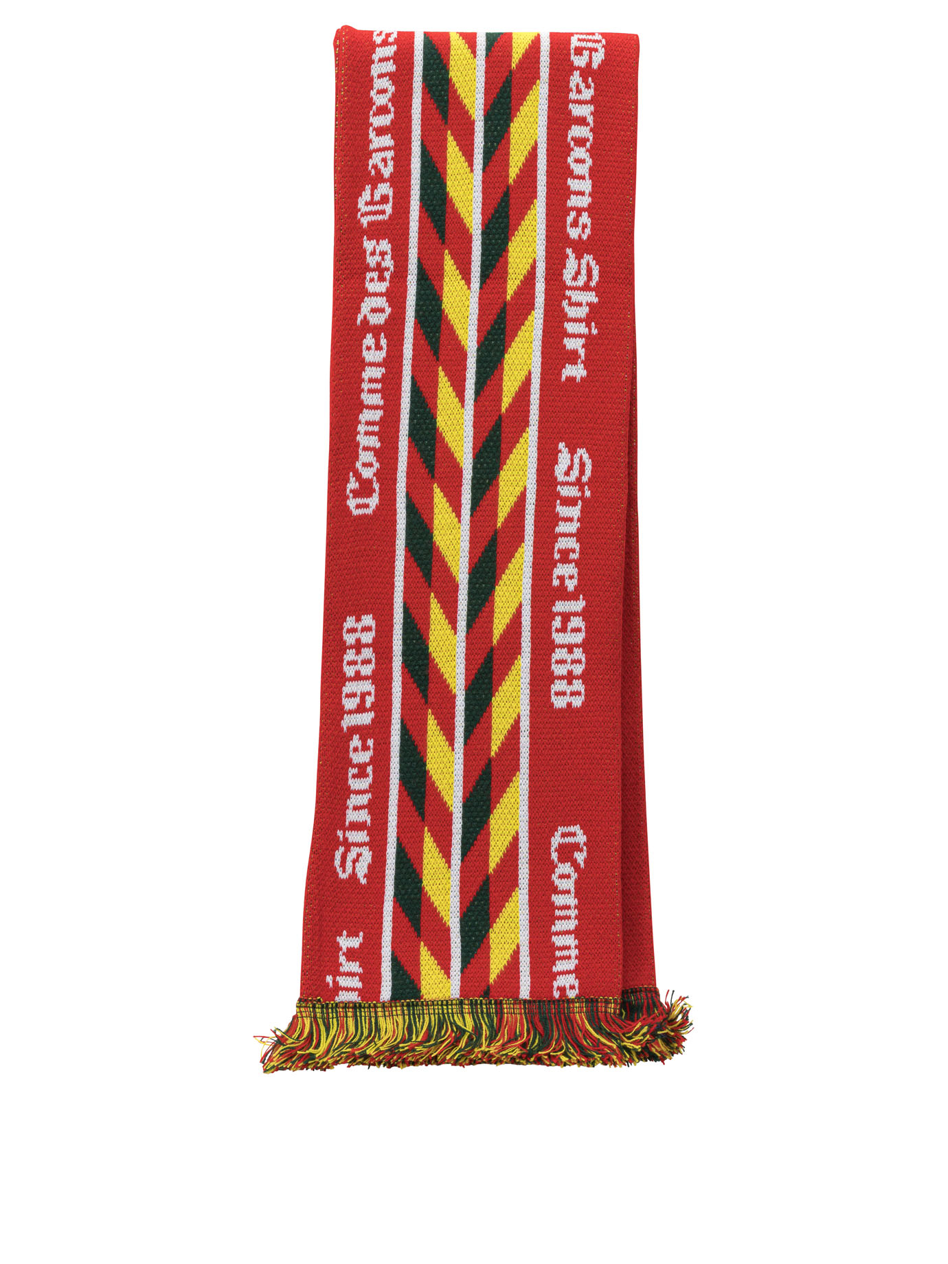 Knitted fringed scarf FPK402W251 (Comme Des Garçons SHIRT / スカーフ・マフラー ) | Comme Des Garçons SHIRT (コムデギャルソン シャツ)