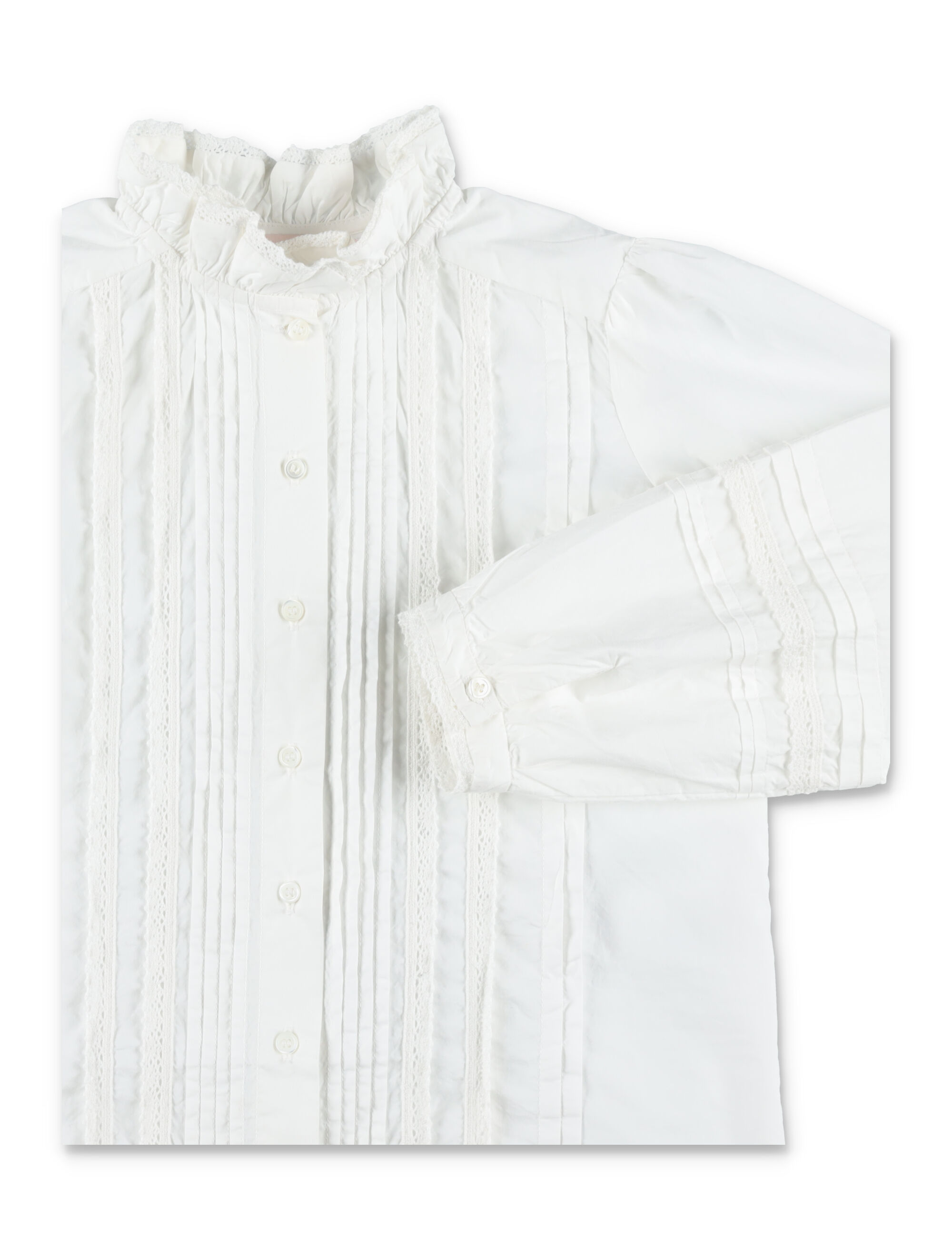 Bonpoint T-shirts and Polos White W05GBLW00008002 (Bonpoint / シャツ・ブラウス ) | Bonpoint (ボンポワン)(1)