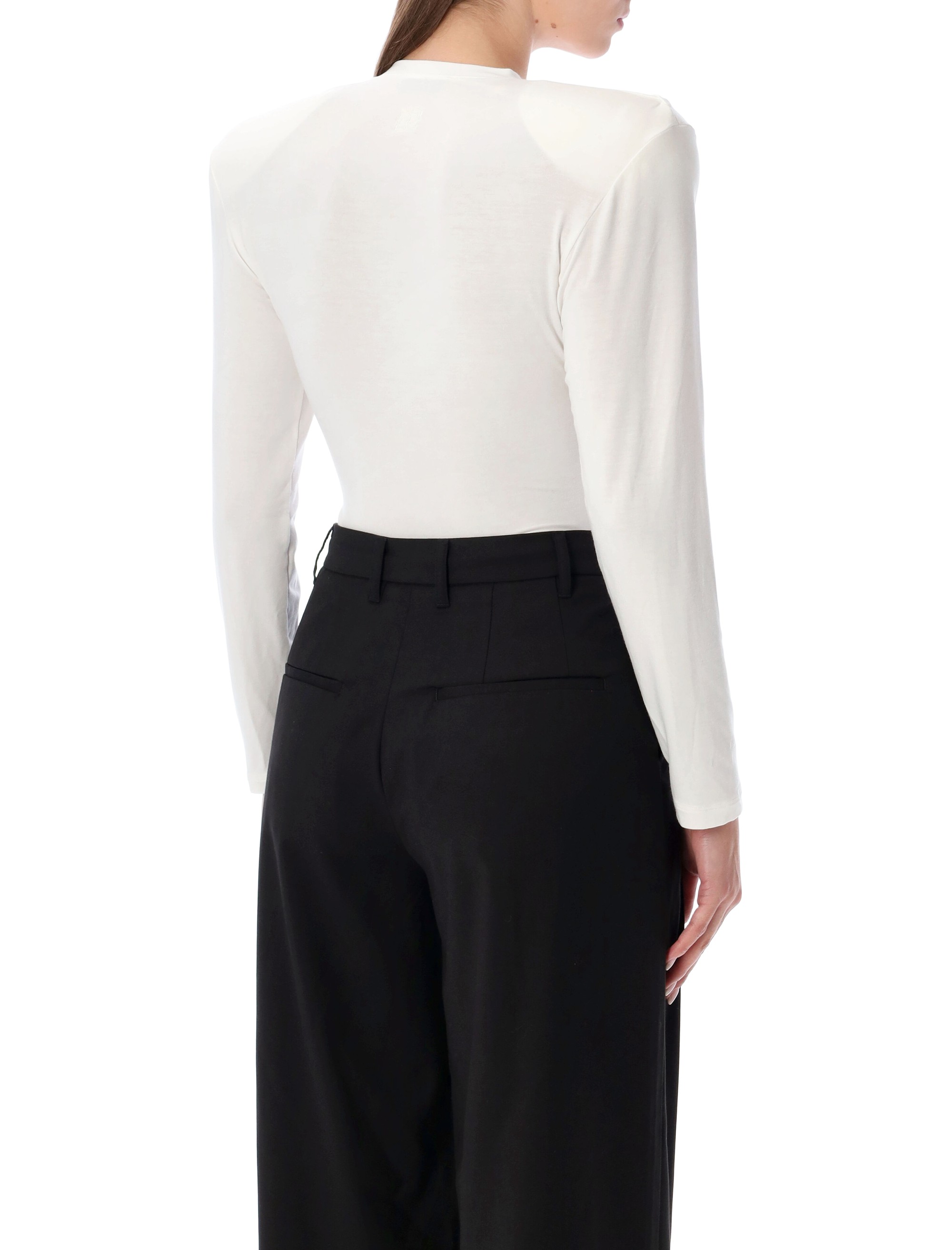 Magda Burtym Top White 289925CREAM (MAGDA BUTRYM / Tシャツ・カットソー ) | MAGDA BUTRYM (マグダブトリム)(1)