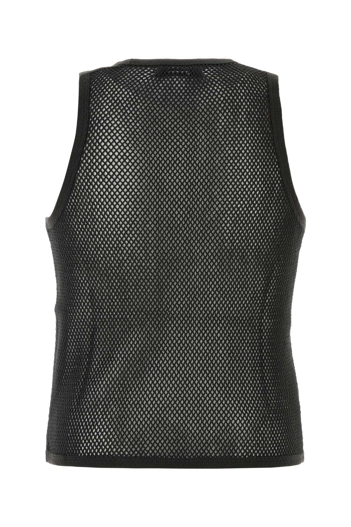 Black mesh Mateo tank top MATEOTOPBLACK (gimaguas / タンクトップ・キャミソール ) | gimaguas (ギマガス)(1)
