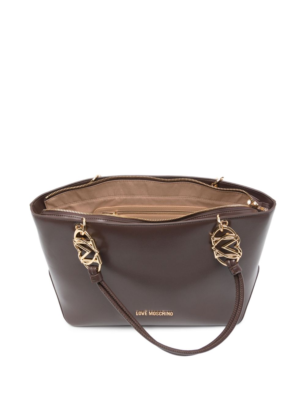 Love Moschino Bags.. Brown JC4074PP1NLF0301 (LOVE MOSCHINO / トートバッグ ) | LOVE MOSCHINO (ラブ モスキーノ)(3)