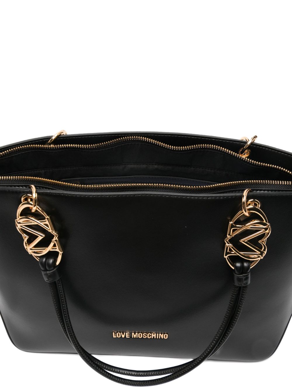 Love Moschino Bags.. Black JC4074PP1NLF0000 (LOVE MOSCHINO / トートバッグ ) | LOVE MOSCHINO (ラブ モスキーノ)(2)