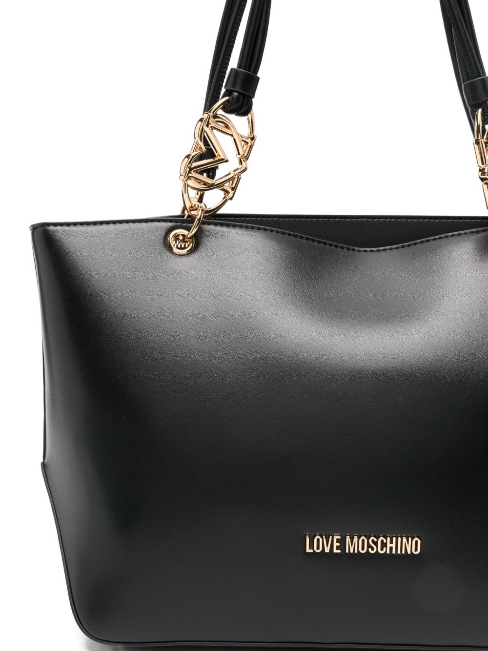 Love Moschino Bags.. Black JC4074PP1NLF0000 (LOVE MOSCHINO / トートバッグ ) | LOVE MOSCHINO (ラブ モスキーノ)(3)