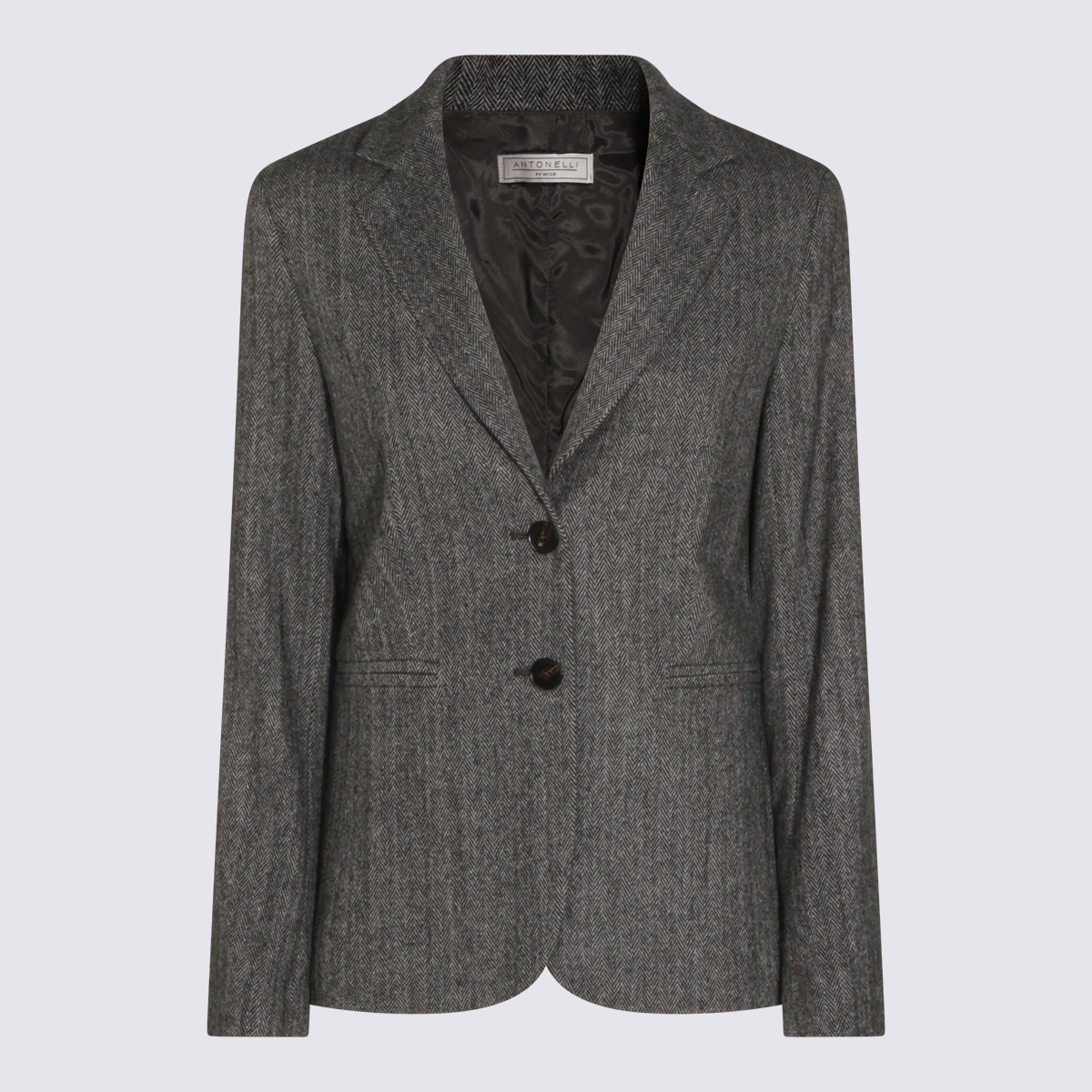 Antonelli Firenze Jackets Anthracite P3142897908 (ANTONELLI / ブレザー・ジャケット ) | ANTONELLI (アントネッリ)
