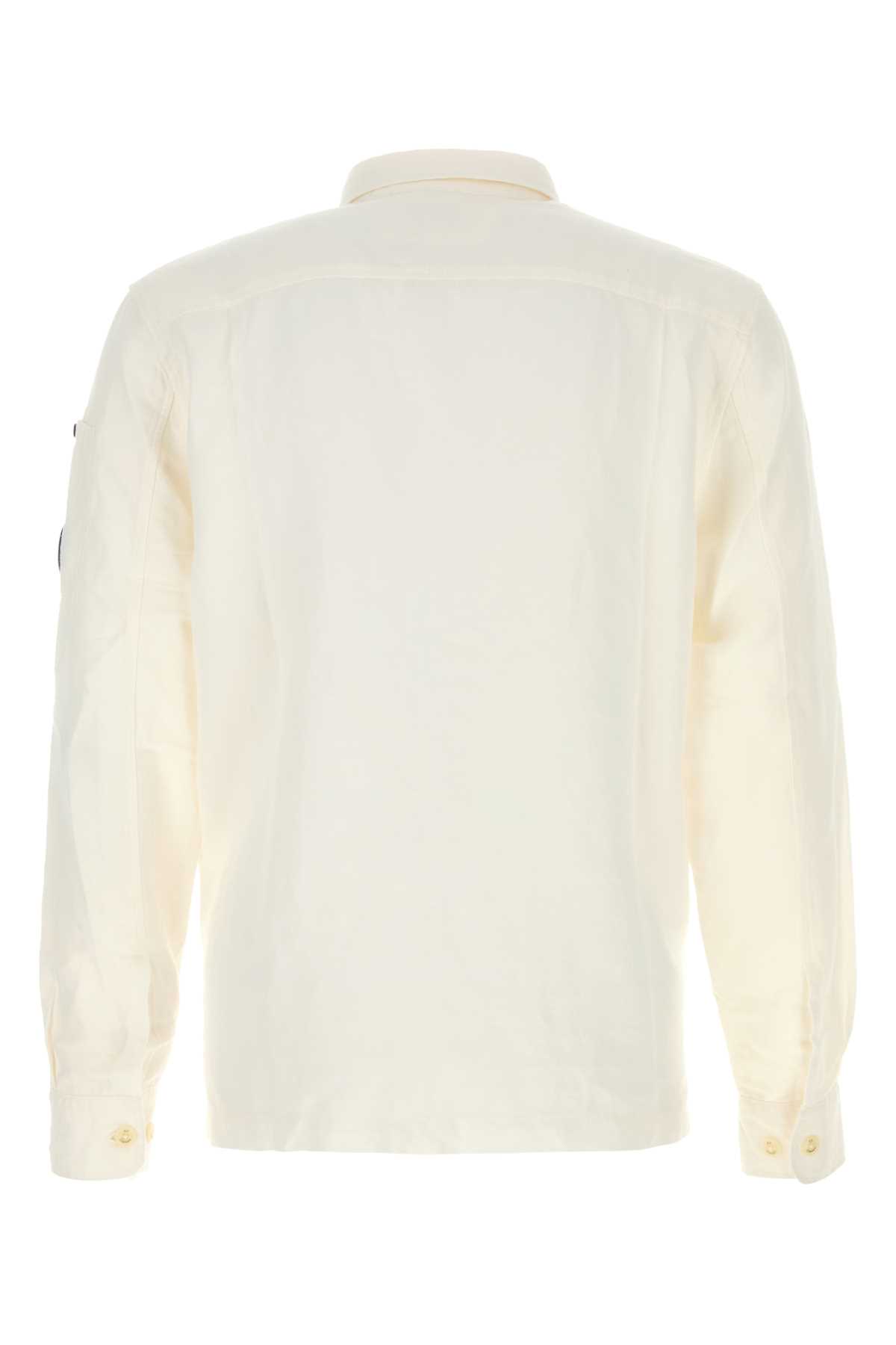 White oxford shirt 18CMOS243A006501G103 (C.P. Company / シャツ・ブラウス ) | C.P. Company (シーピーカンパニー)(1)