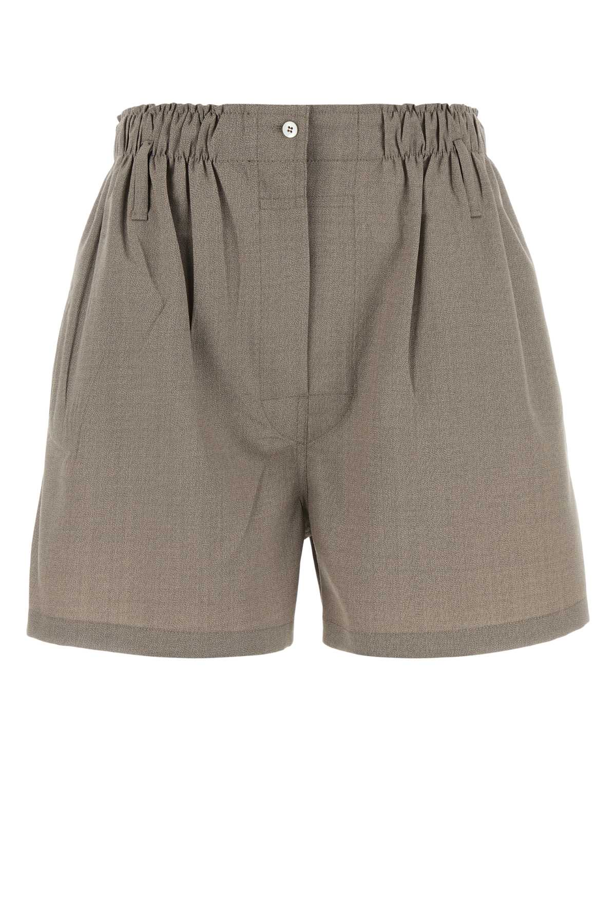 Dove grey wool shorts P252JSOOO17FTF0036 (Prada / ショートパンツ ) | Prada (プラダ)