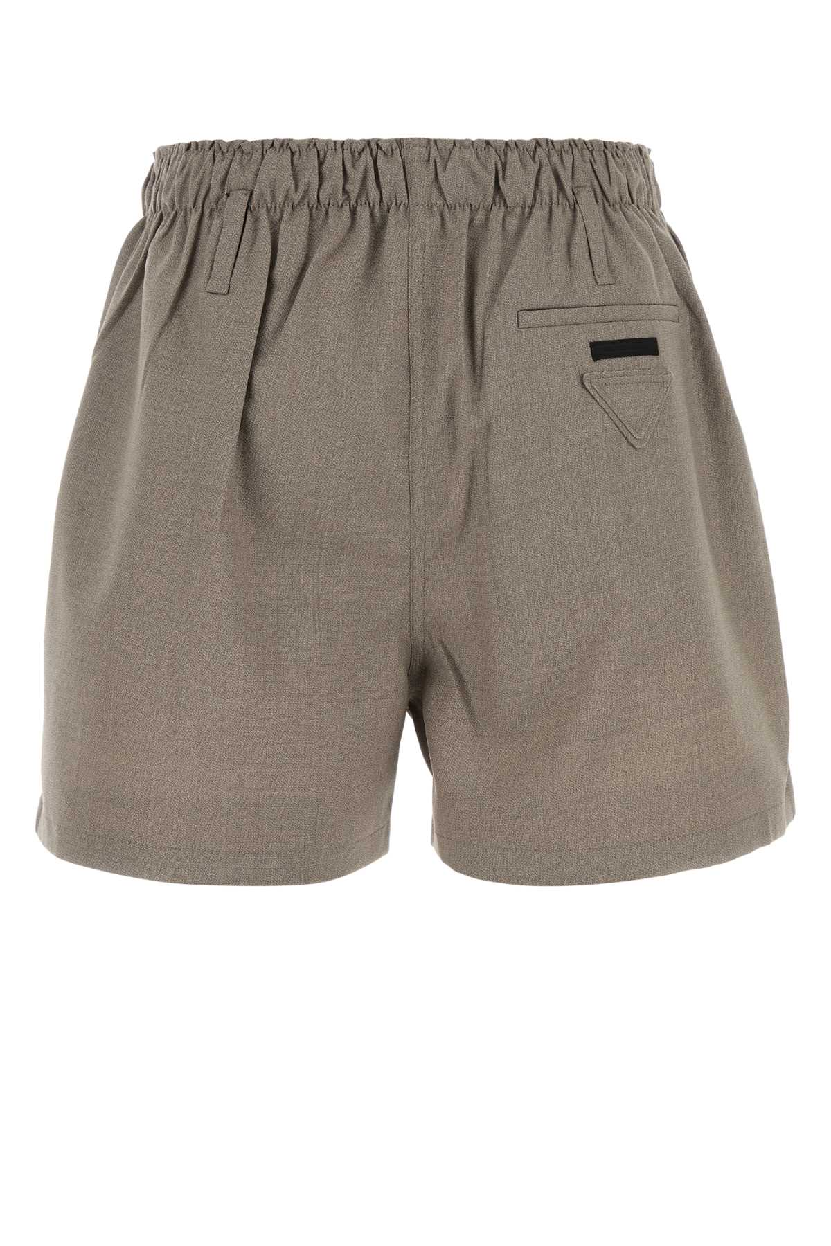 Dove grey wool shorts P252JSOOO17FTF0036 (Prada / ショートパンツ ) | Prada (プラダ)(1)