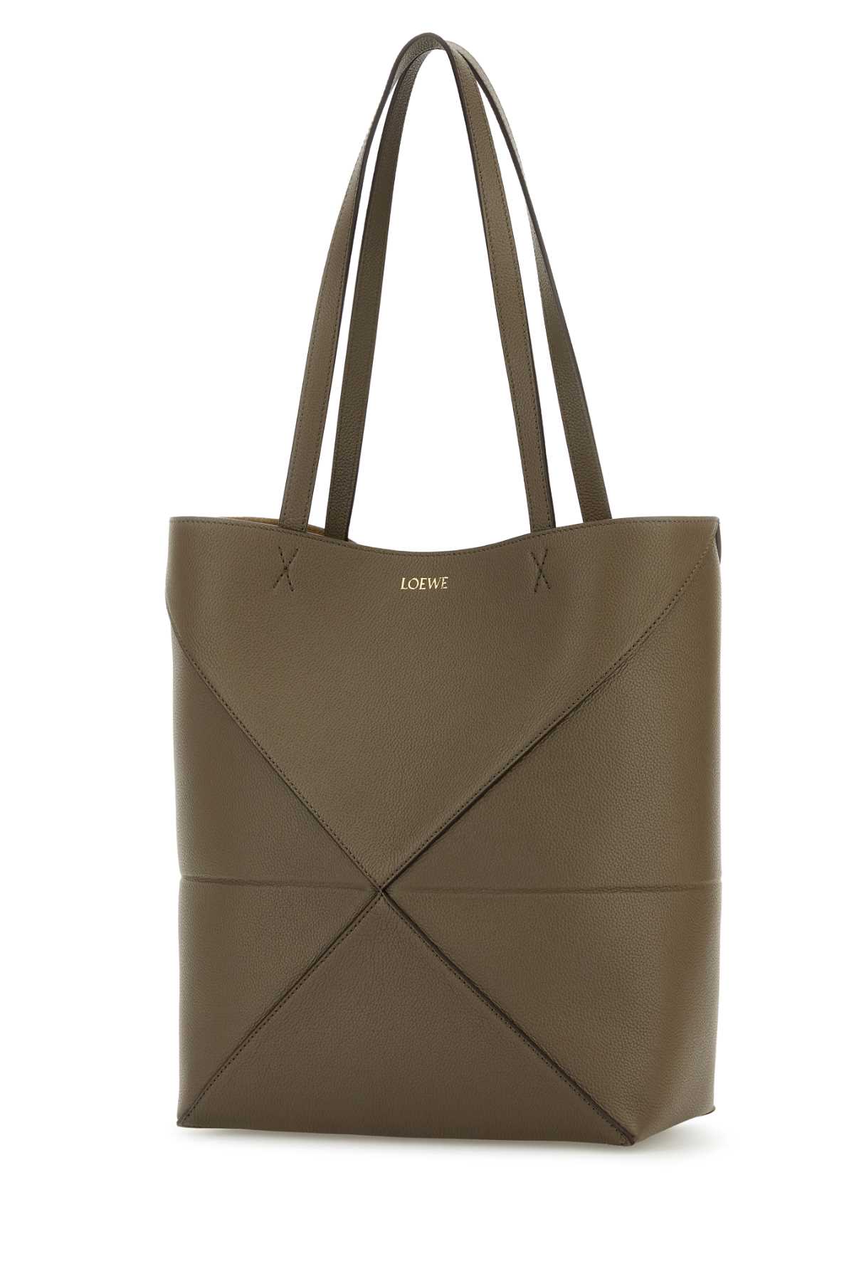 Dove grey leather medium Puzzle Fold shopping bag A779G50X89TAUPE (LOEWE / トートバッグ ) | LOEWE (ロエベ)(1)