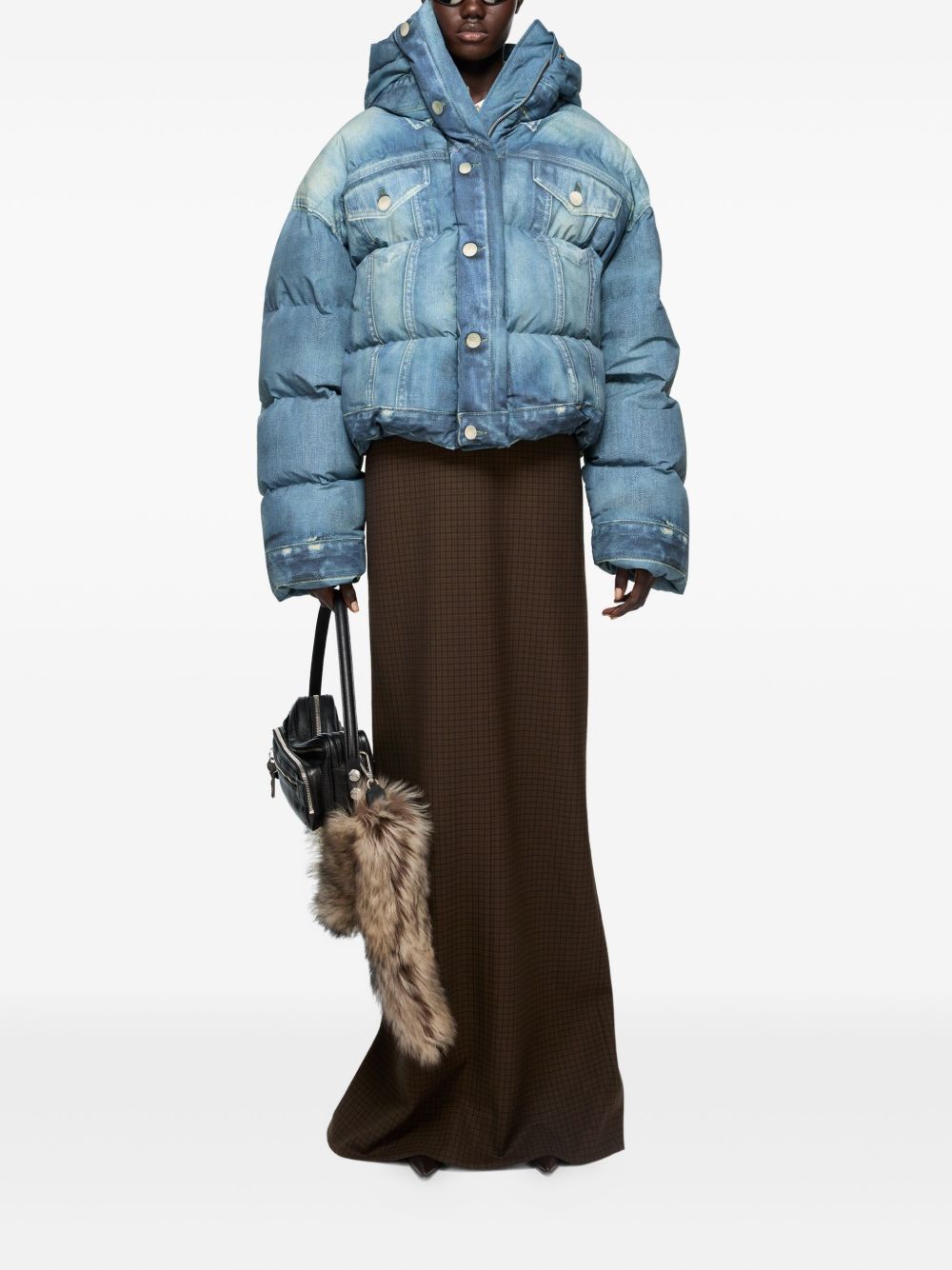 Acne Studios Coats Clear Blue A90680AAL (Acne Studios / ダウンジャケット・コート ) | Acne Studios (アクネ ストゥディオズ)(1)