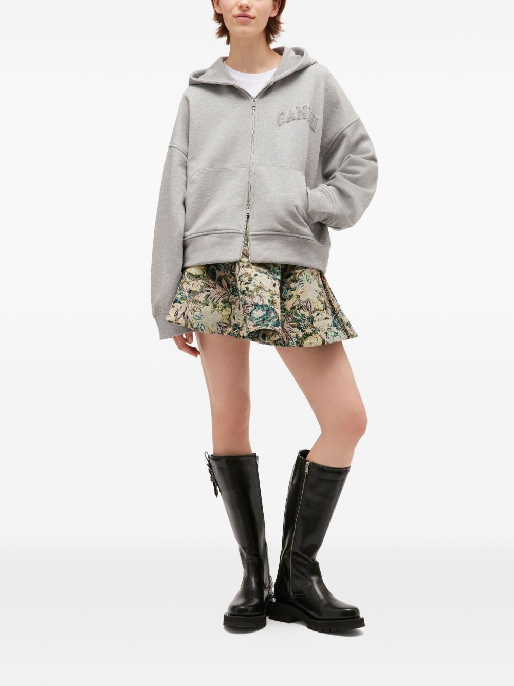 GANNI Sweaters Grey T4328921 (GANNI / スウェット・フーディー ) | GANNI (ガニー)(1)