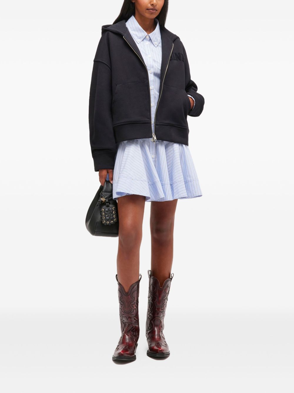 GANNI Sweaters Black T4369004 (GANNI / スウェット・フーディー ) | GANNI (ガニー)(3)