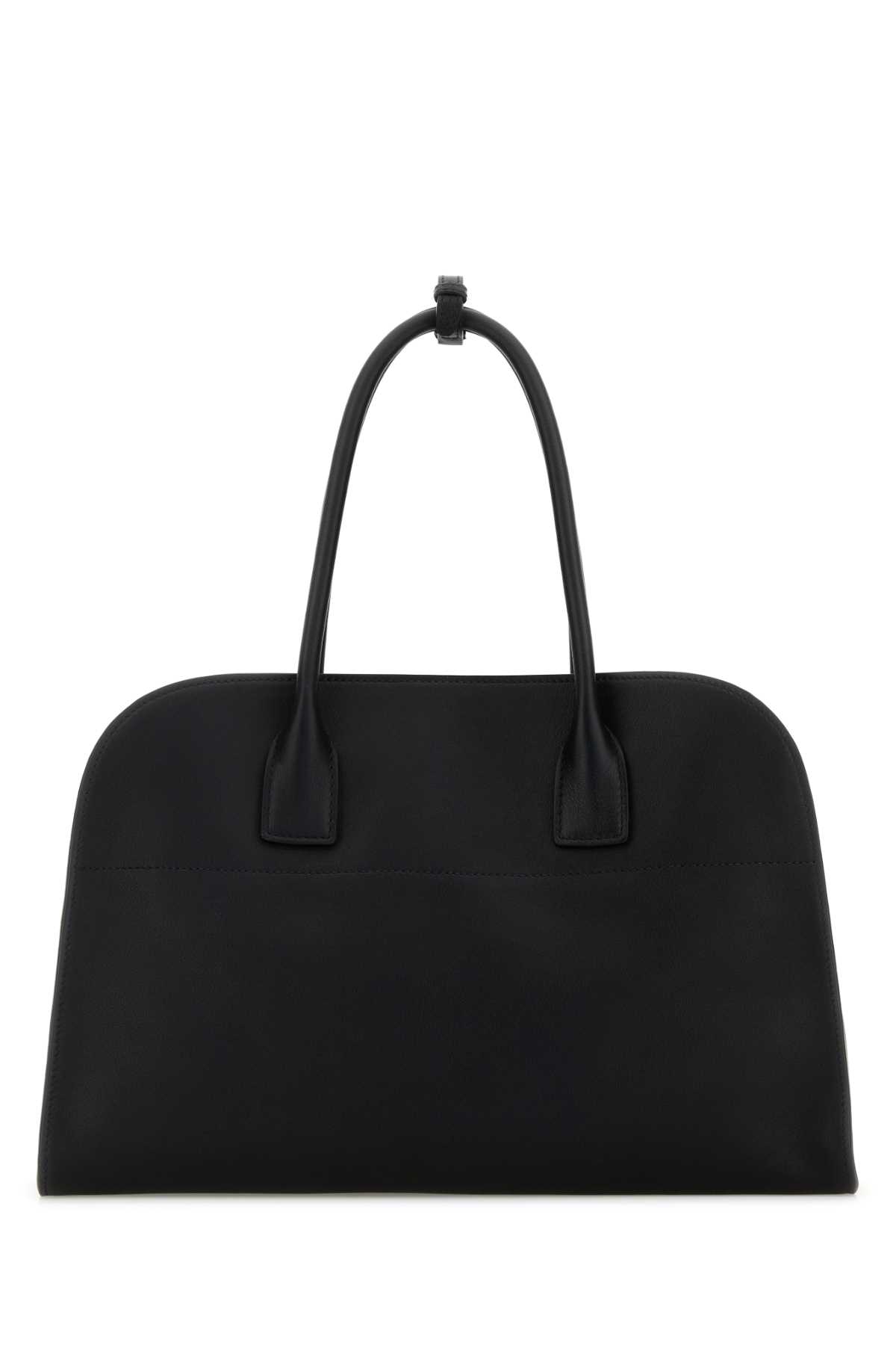 Black leather medium shopping bag 1BG571VOOY2CYSF0002 (Prada / ハンドバッグ・ショルダーバッグ ) | Prada (プラダ)(2)