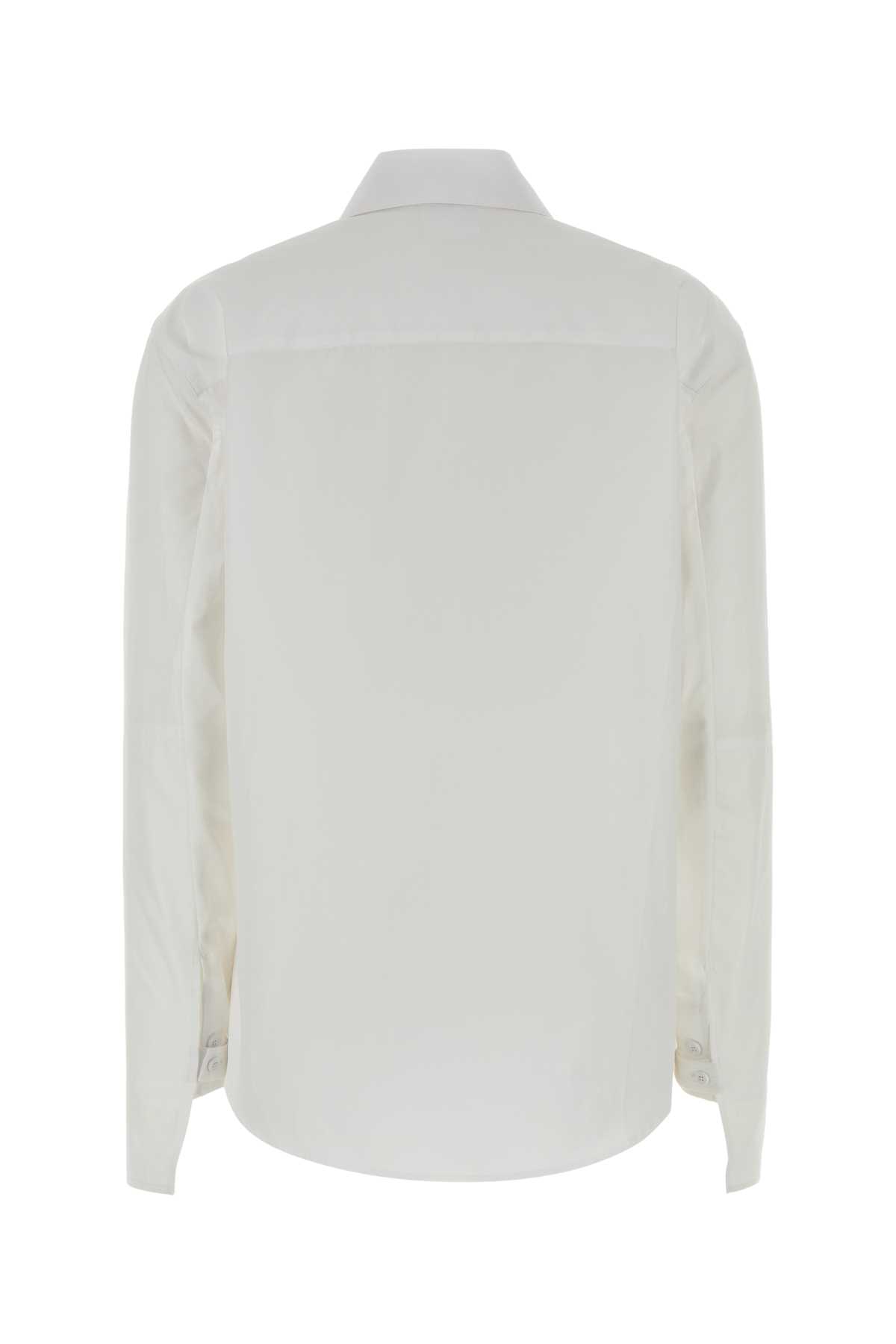 White poplin shirt 425CCH118CO00800001 (Courrèges / シャツ・ブラウス ) | Courrèges (クレージュ)(1)