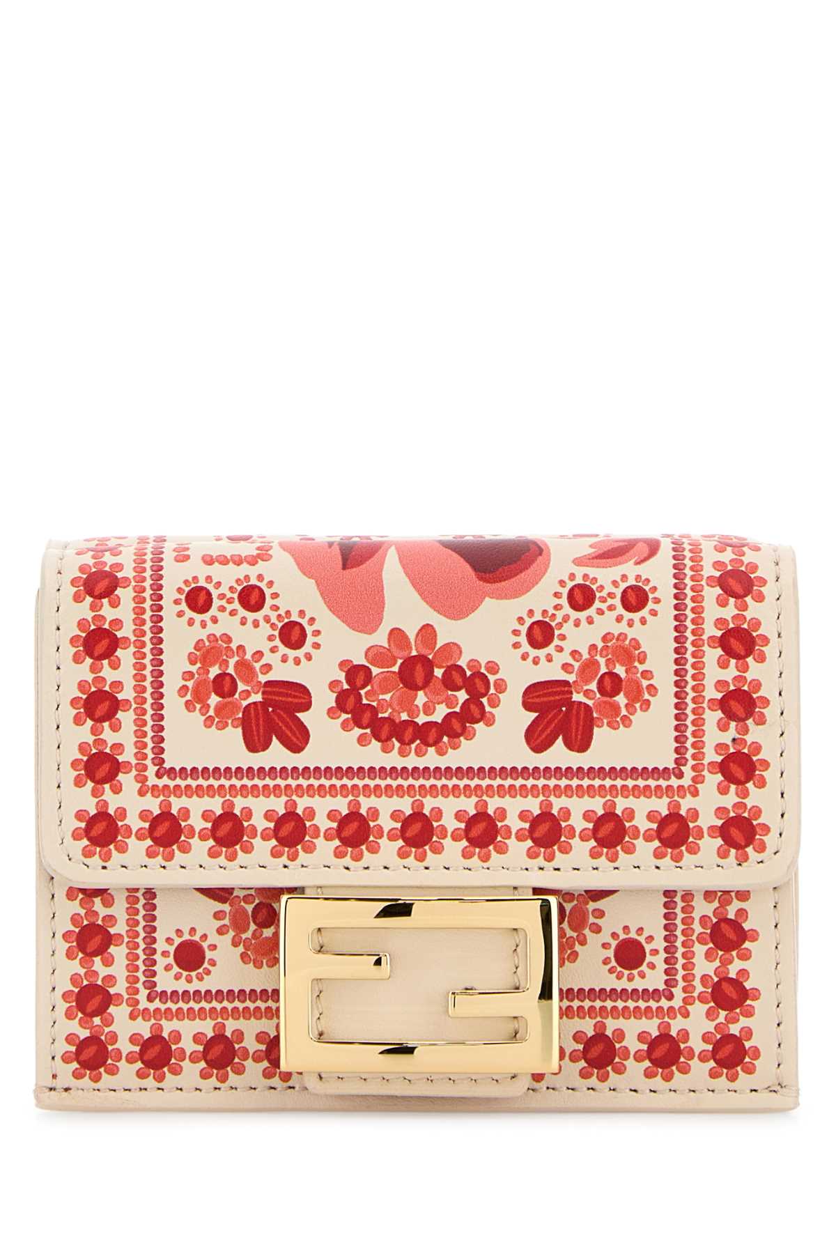 Printed leather micro Baguette wallet 8M0395AV1HF1SXV (FENDI / 財布・カードケース ) | FENDI (フェンディ)