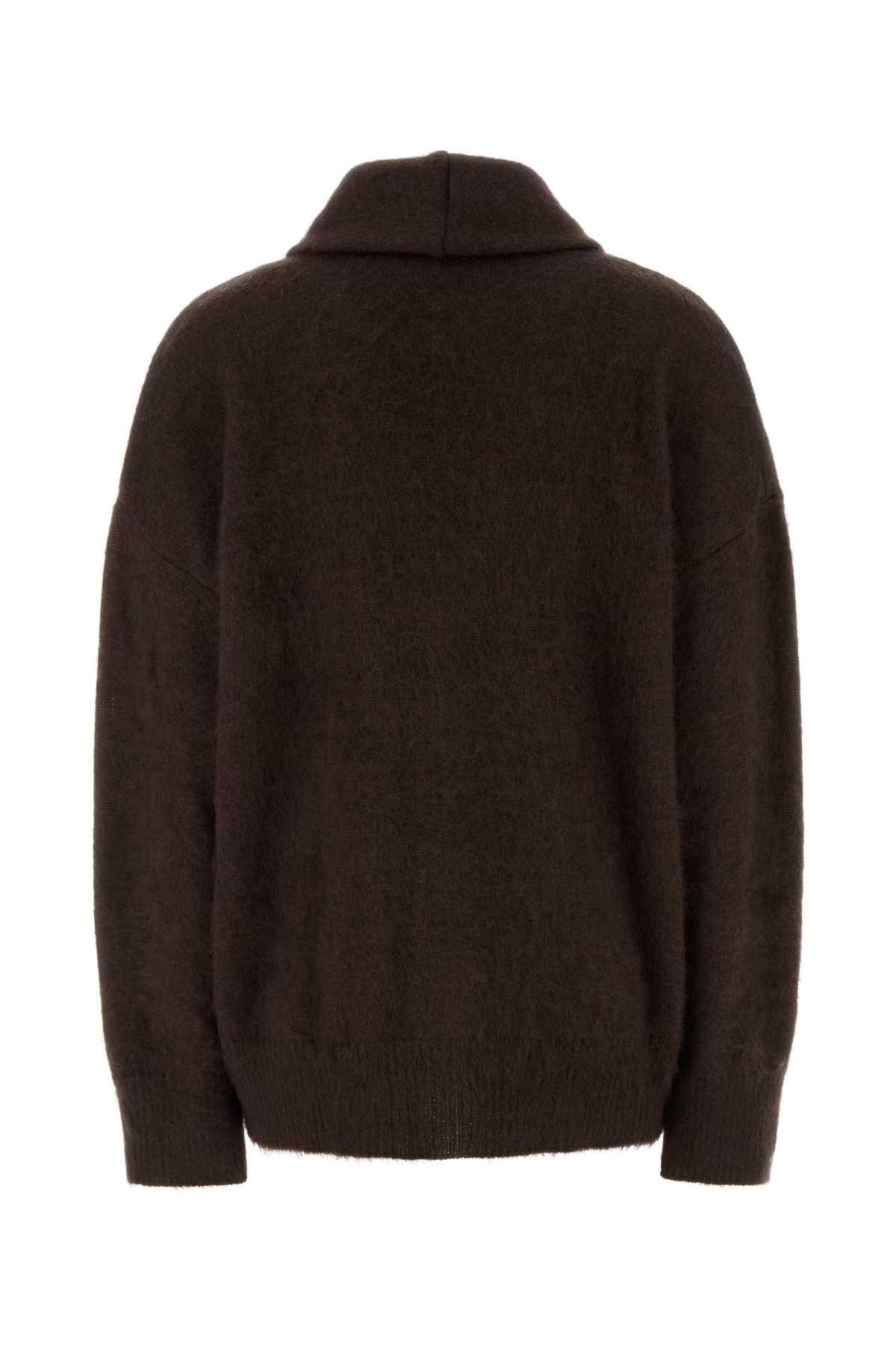 Brown wool blend cardigan A092151021173 (ALBERTA FERRETTI / ニット・セーター・カーディガン ) | ALBERTA FERRETTI (アルベルタ フェレッティ)(1)