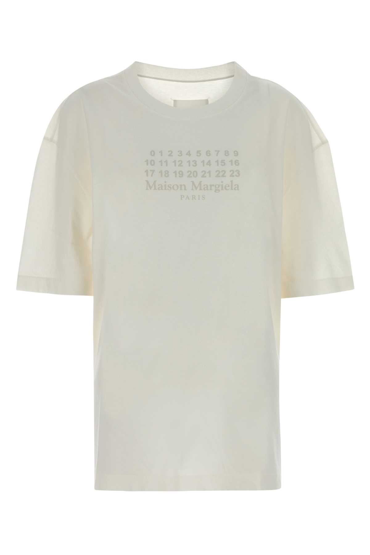 White cotton oversize t-shirt S67GC0042S24575101 (Maison Margiela / Tシャツ・カットソー ) | Maison Margiela (メゾン マルジェラ)