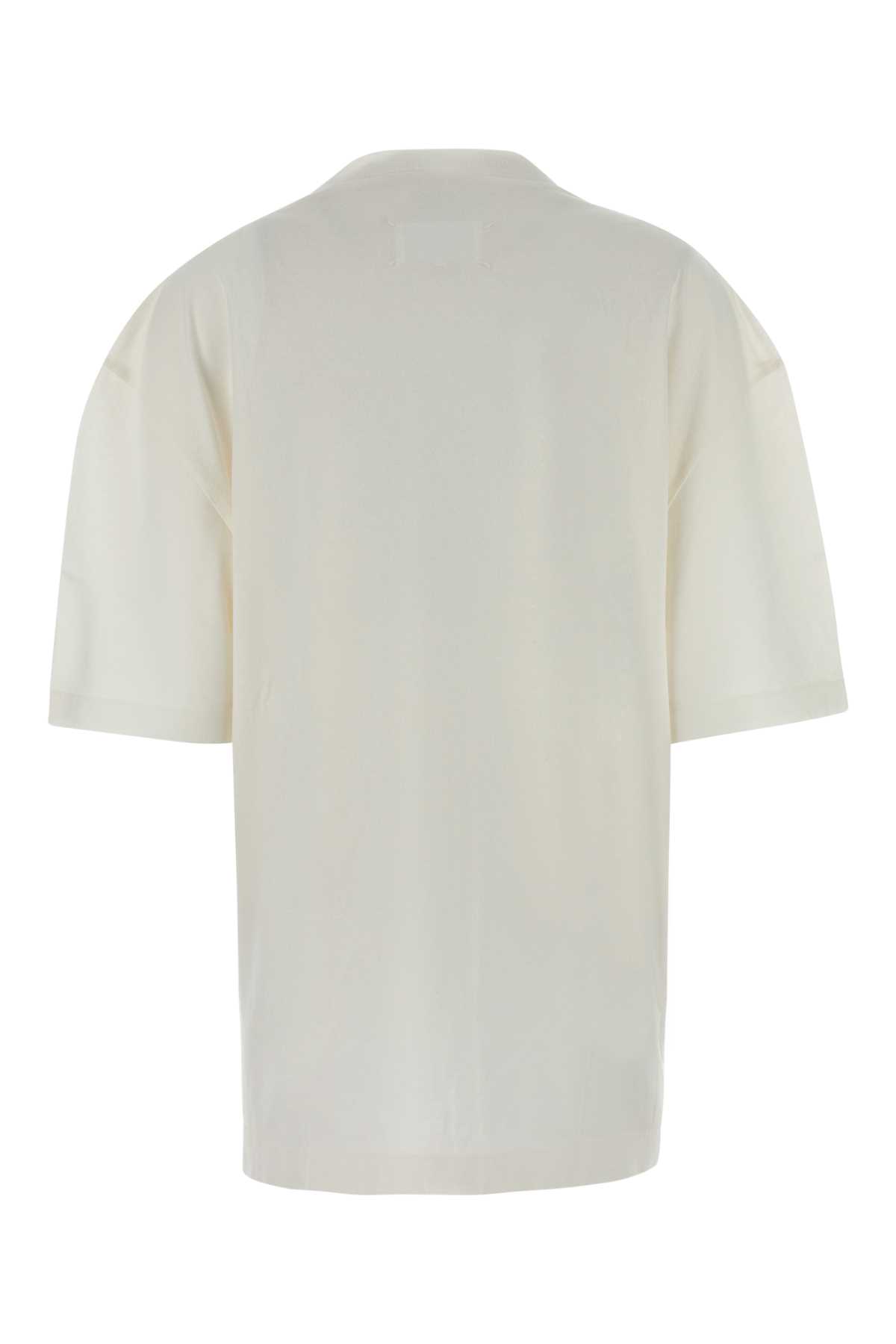 White cotton oversize t-shirt S67GC0042S24575101 (Maison Margiela / Tシャツ・カットソー ) | Maison Margiela (メゾン マルジェラ)(1)