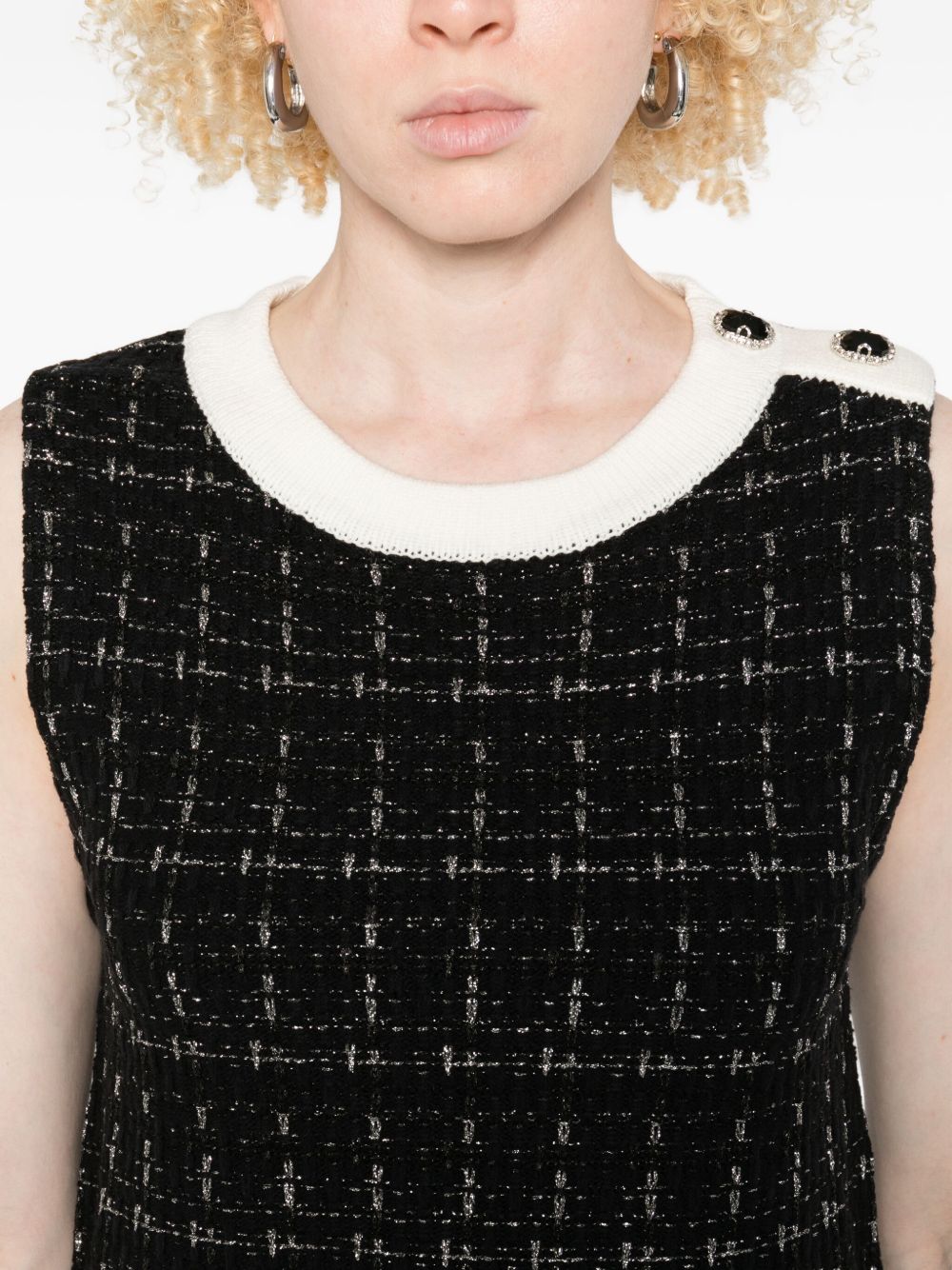 Liu Jo Dresses Black MF5057MA25RP9017 (LIU•JO / ワンピース・ドレス・オールインワン ) | LIU•JO (リュー・ジョー)(3)