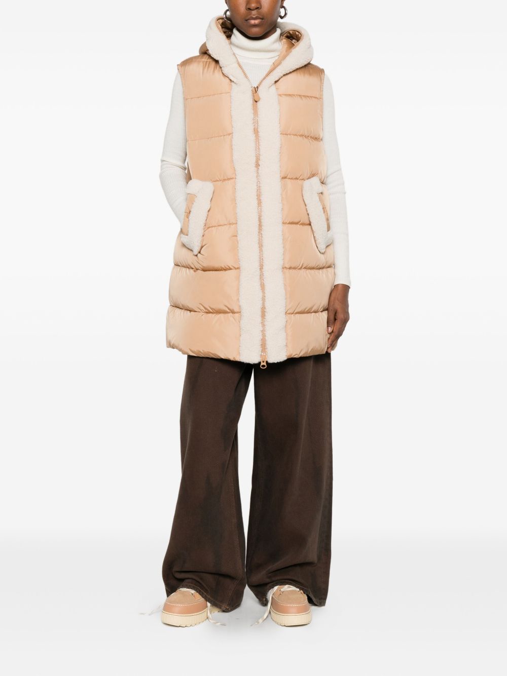 Save The Duck Jackets Beige D82494WDOLCE40001 (SAVE THE DUCK / ベスト ) | SAVE THE DUCK (セイブ ザ ダック)(2)