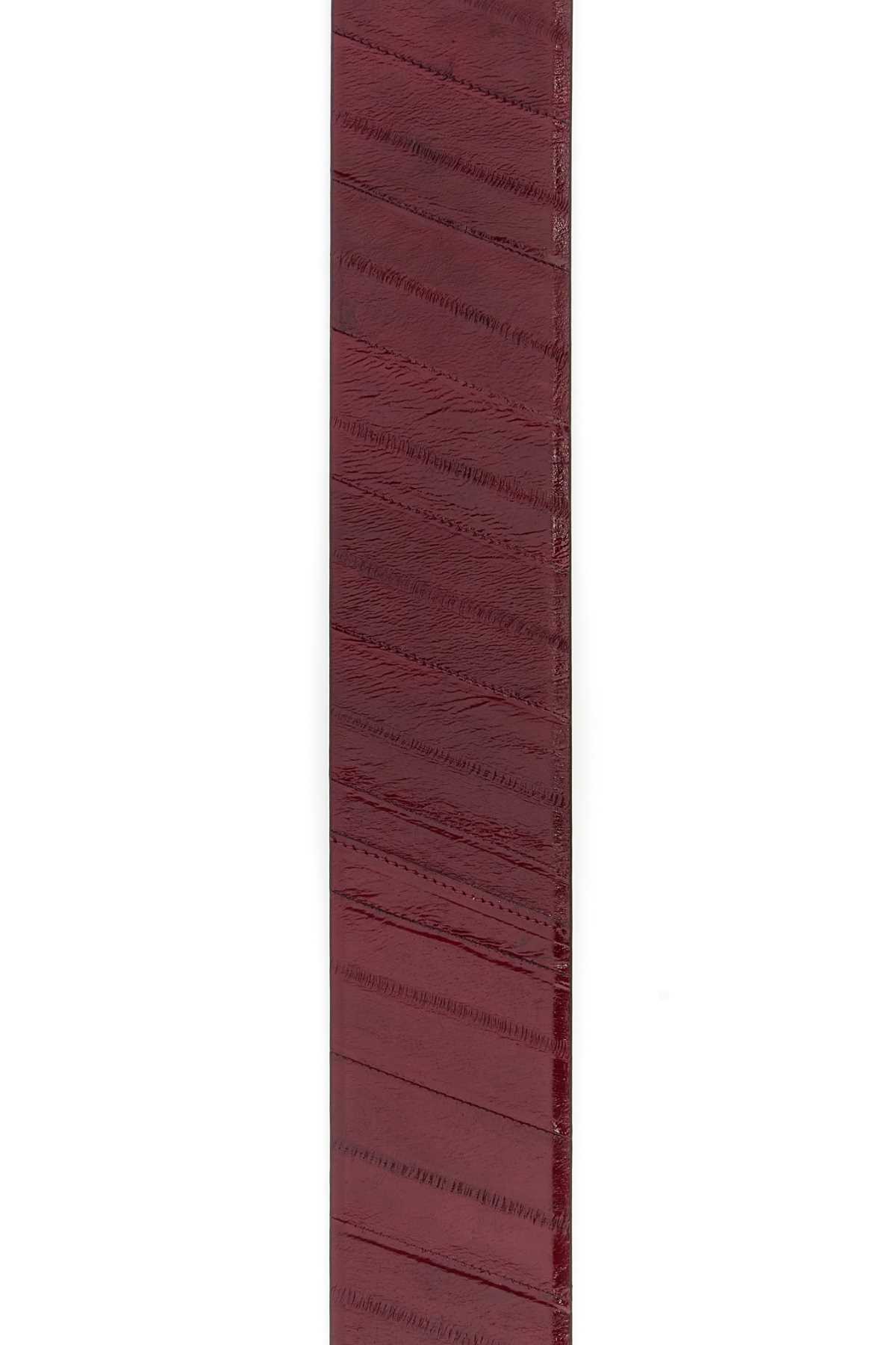 Burgundy leather Forever Fendi belt 8C0735AV5BF156U (FENDI / ベルト・サスペンダー ) | FENDI (フェンディ)(2)