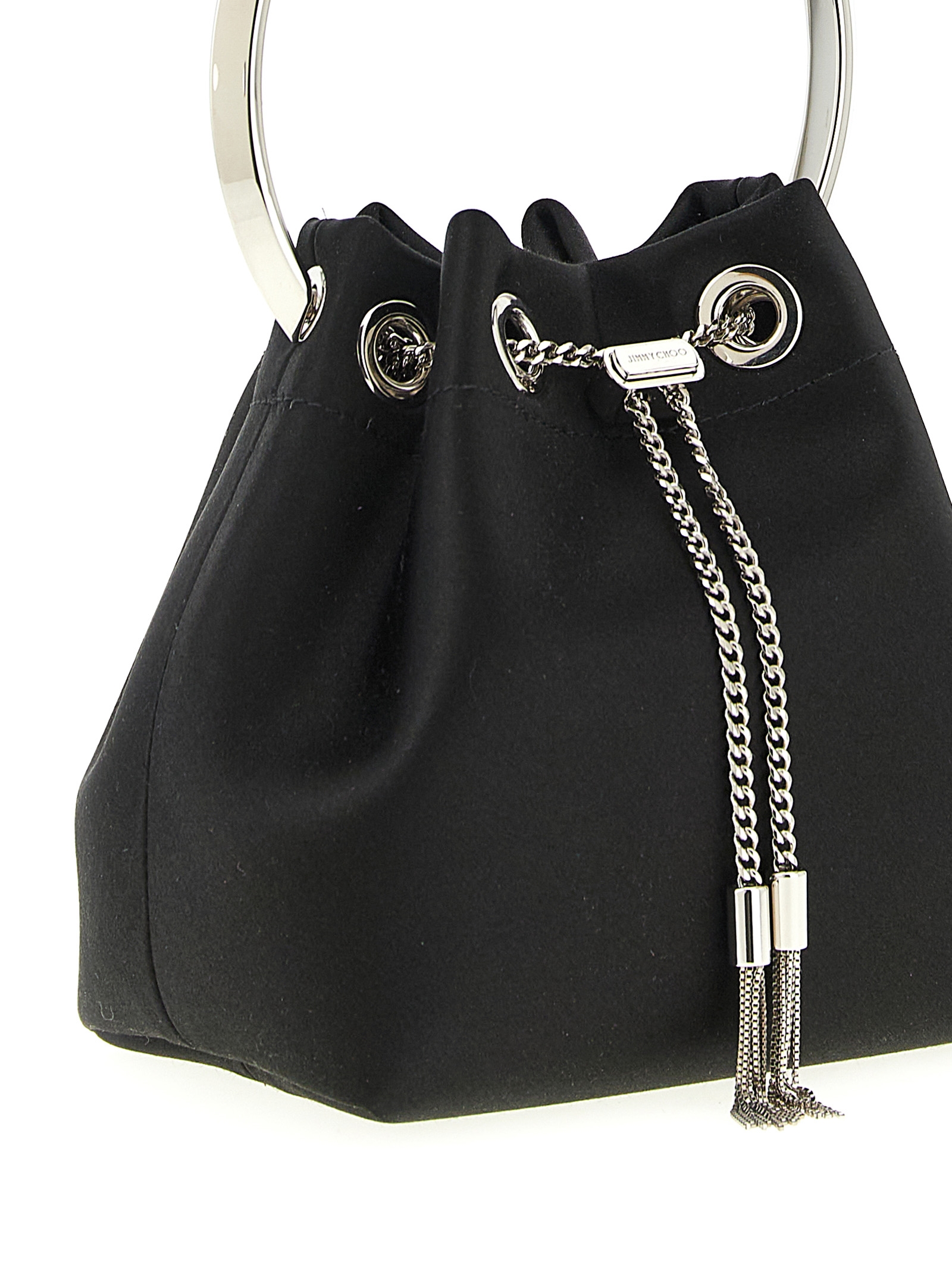 'Bon Bon' handbag BONBONFUQBLACKSILVER (JIMMY CHOO / ハンドバッグ・ショルダーバッグ ) | JIMMY CHOO (ジミー チュウ)(2)