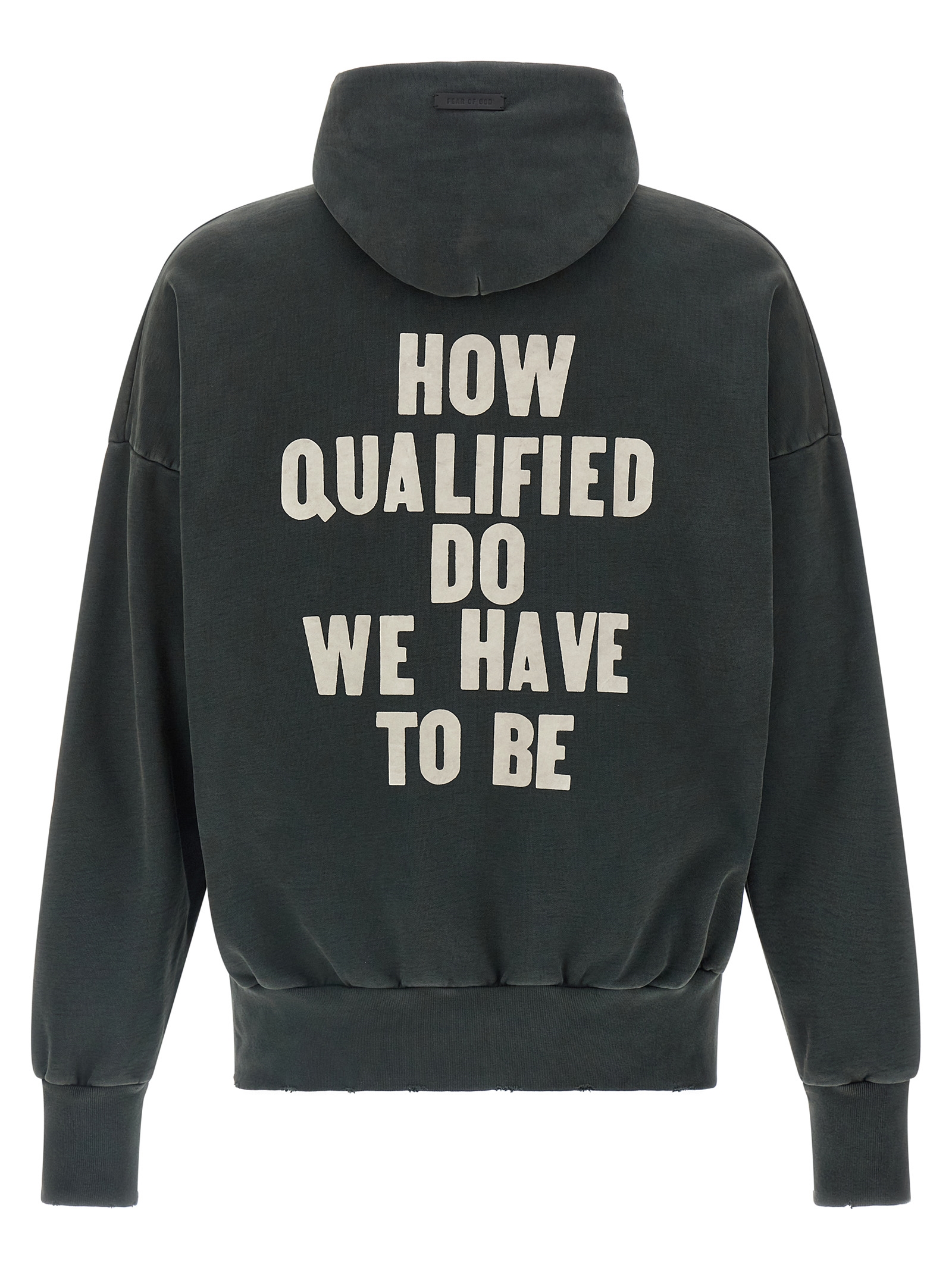 'Qualified' hoodie FG25FW1212104BHFUSBLACK (Fear of God / スウェット・フーディー ) | Fear of God (フィアオブゴッド)(1)