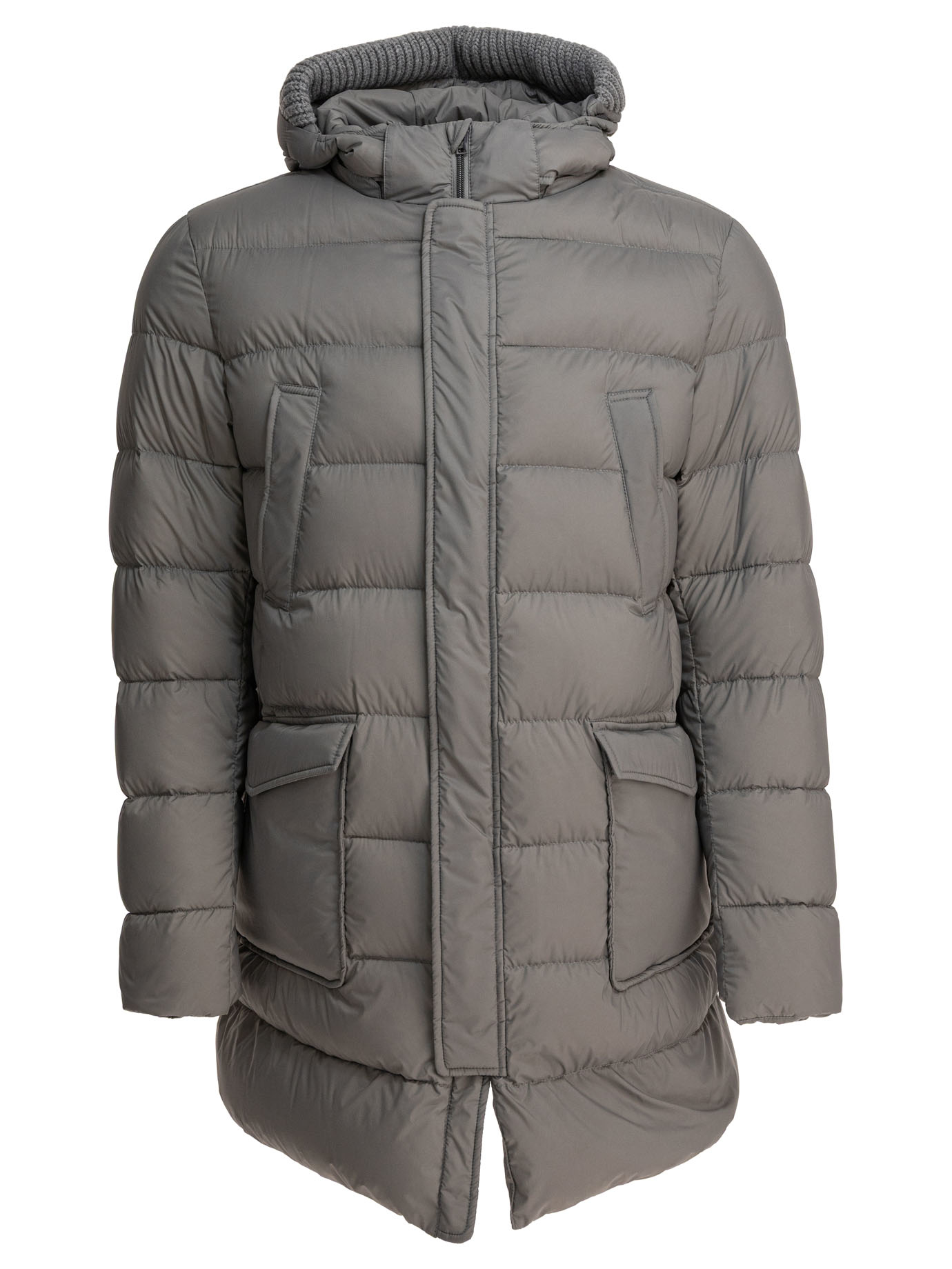 Long down jacket with hood PI003ULEM0212456Z9406 (Herno / ダウンジャケット・コート ) | Herno (ヘルノ)