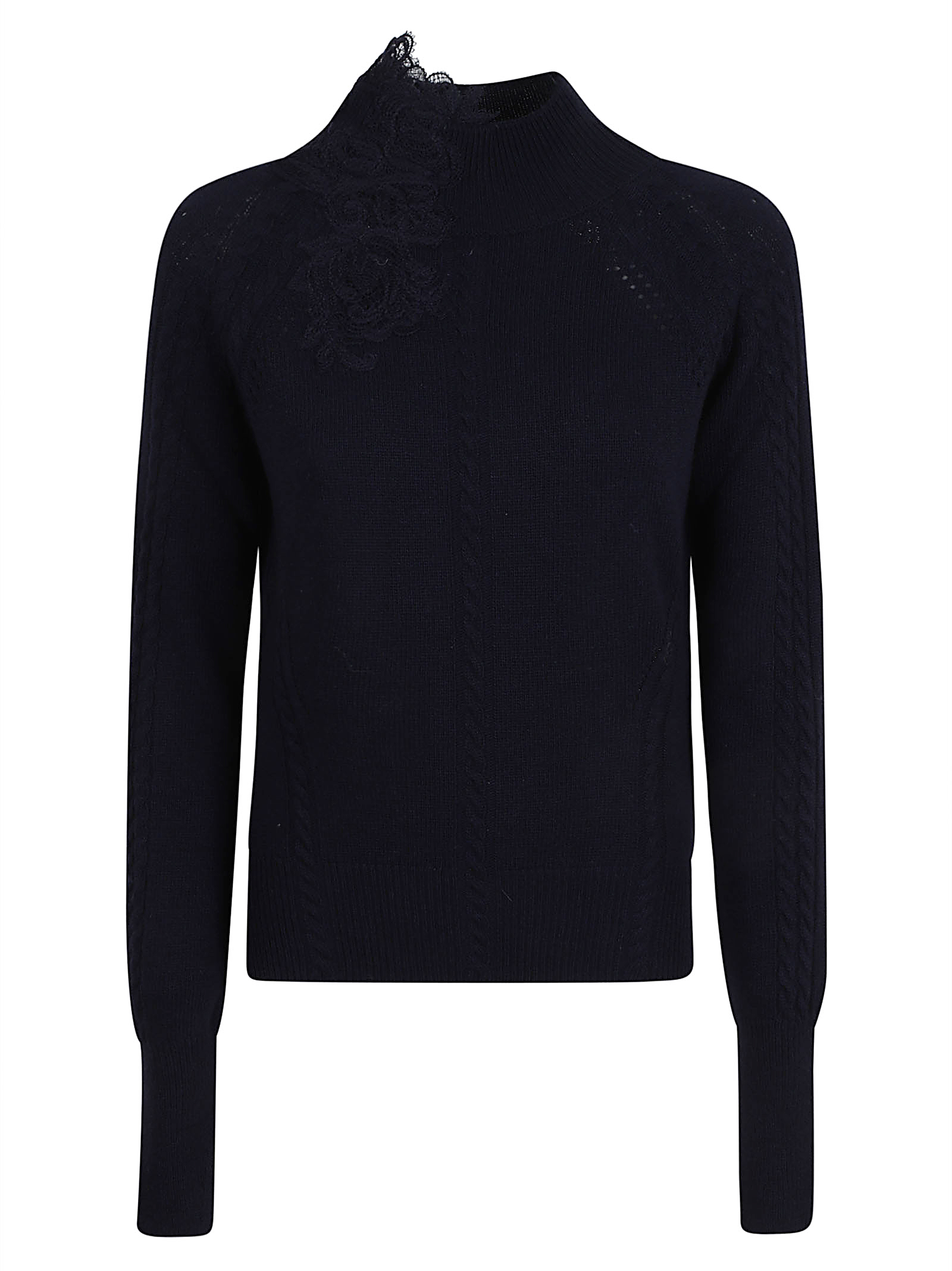 LONG SLEEVE HIGH NECK SWEATER D474M503APNJG93923 (ERMANNO SCERVINO / ニット・セーター・カーディガン ) | ERMANNO SCERVINO (エルマンノ シェルヴィーノ)