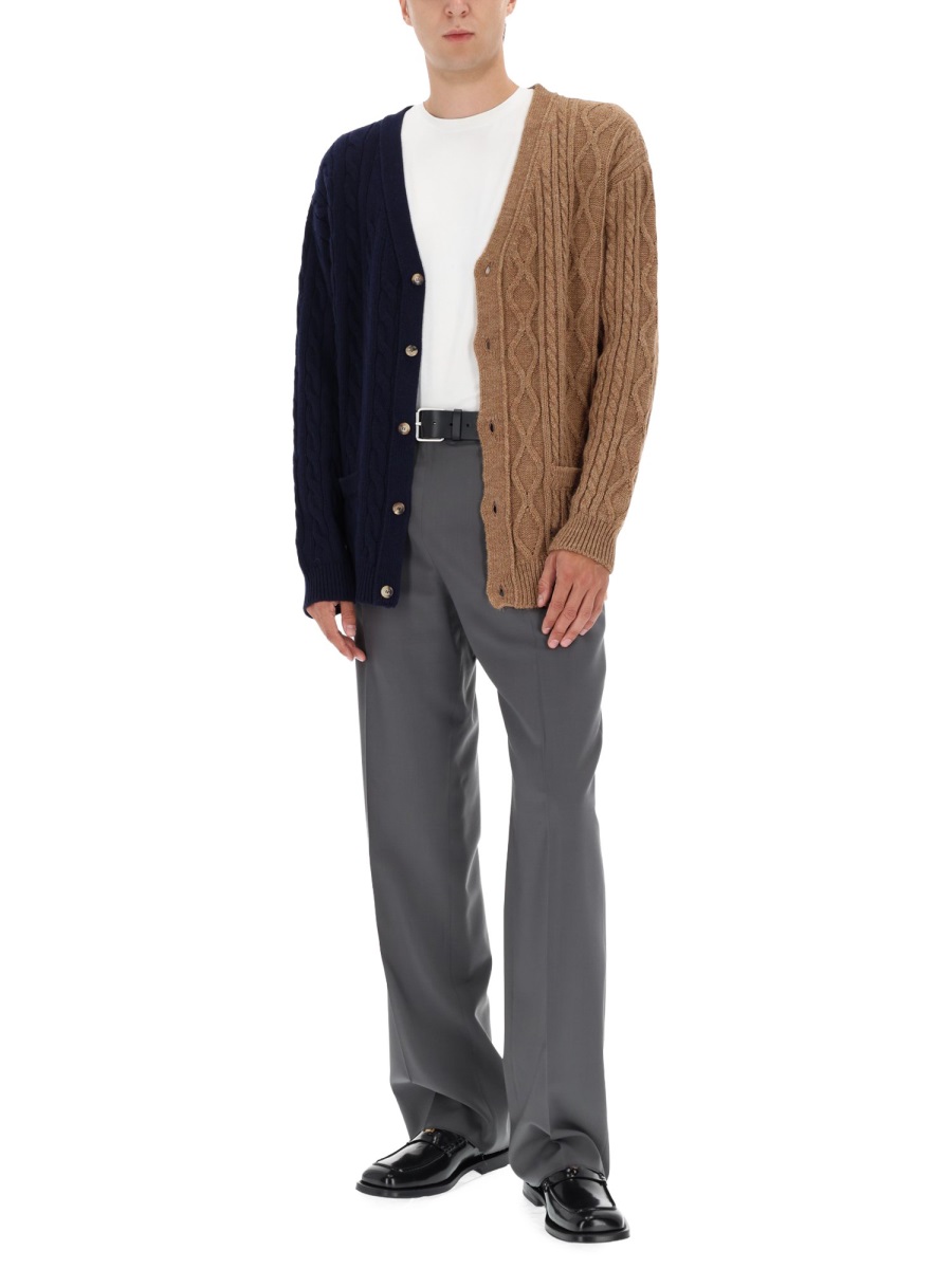 BICOLOR CARIDIGAN 091452041096 (MOSCHINO / ニット・セーター・カーディガン ) | MOSCHINO (モスキーノ)(1)