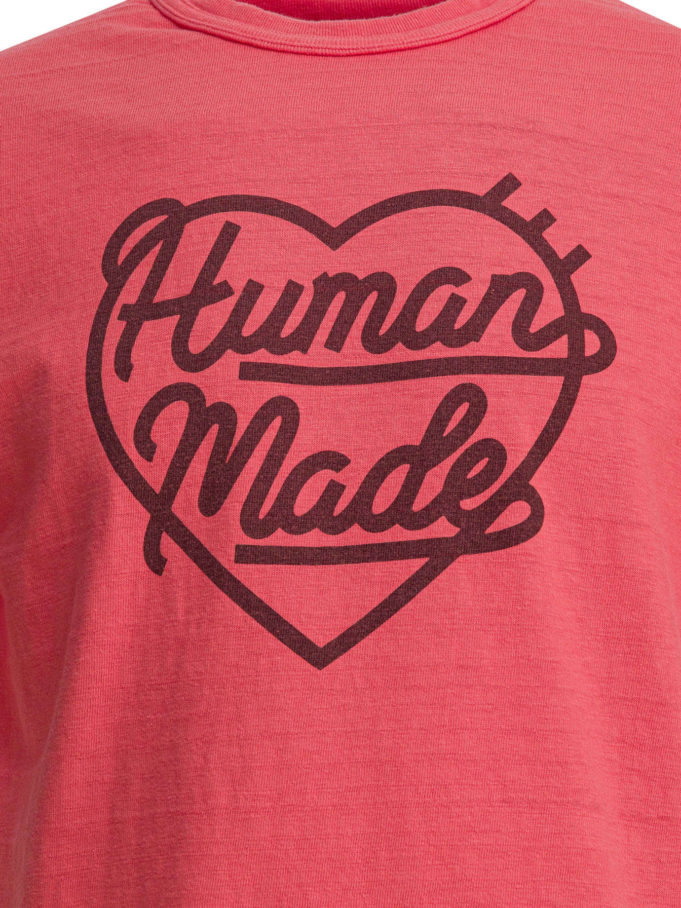 Crew-neck T-shirt with print HM30CS024PINK (HUMAN MADE / Tシャツ・カットソー ) | HUMAN MADE (ヒューマンメイド)(2)